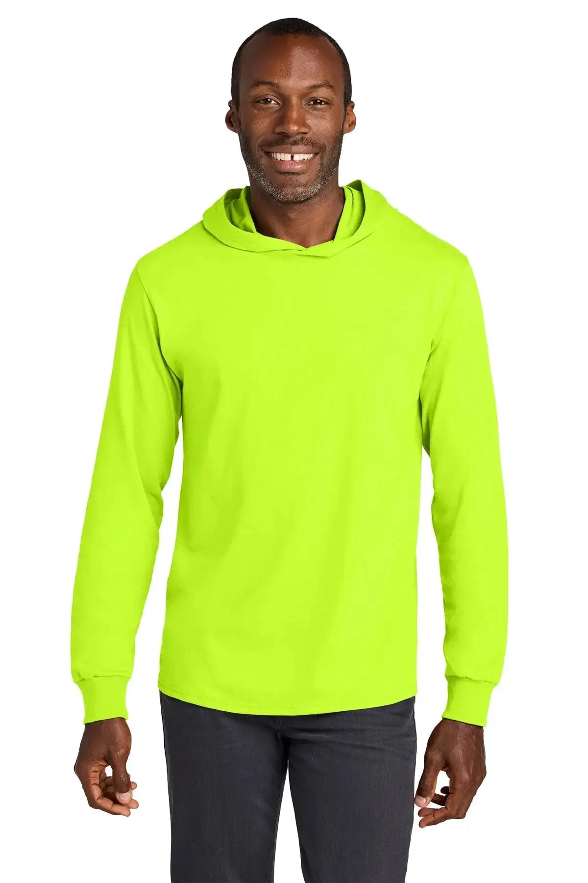 Jerzees Classics™ Unisex Cotton Long Sleeve Hooded T-Shirt #363LH Game Over Merch