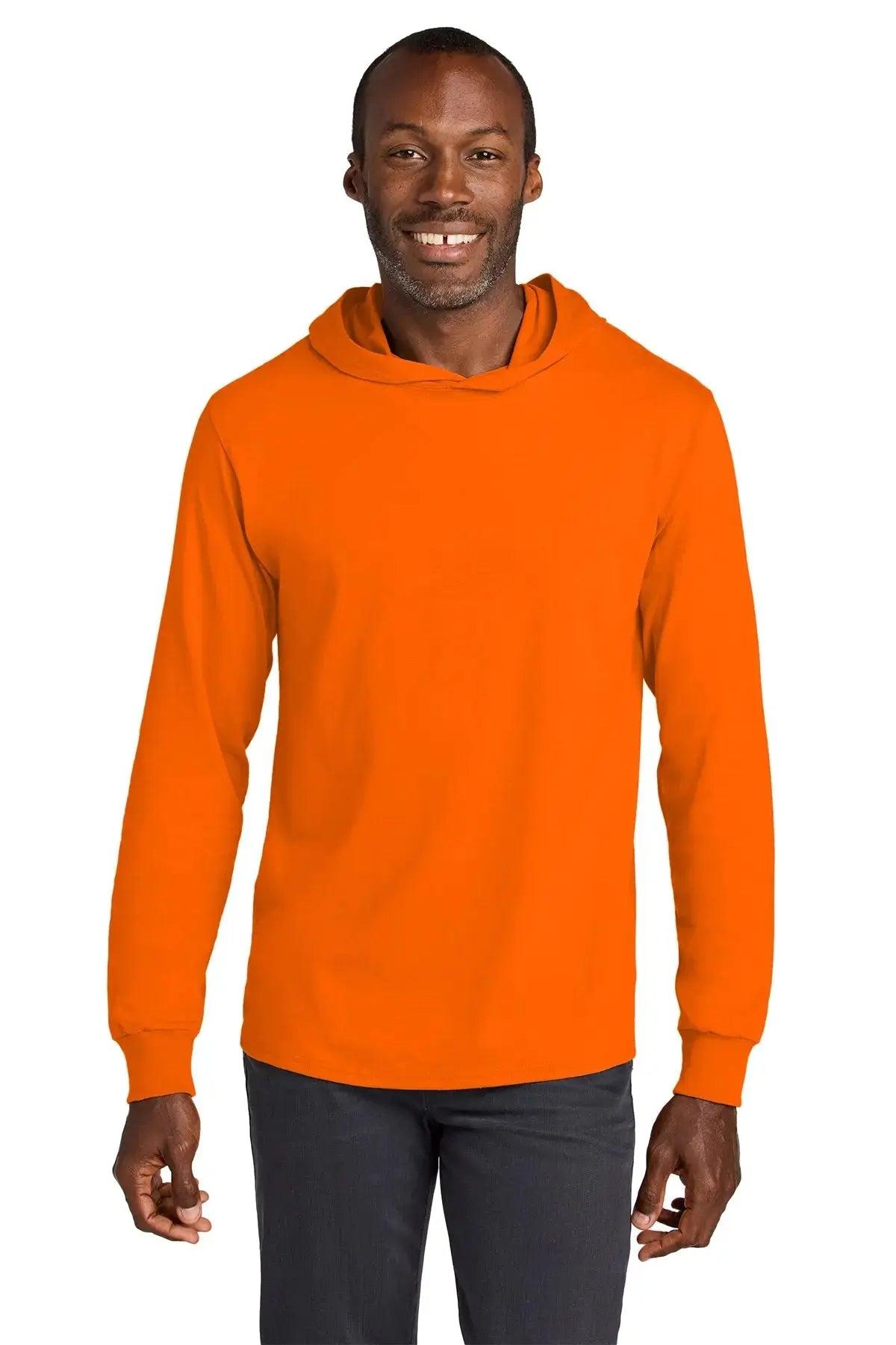 Jerzees Classics™ Unisex Cotton Long Sleeve Hooded T-Shirt #363LH Game Over Merch