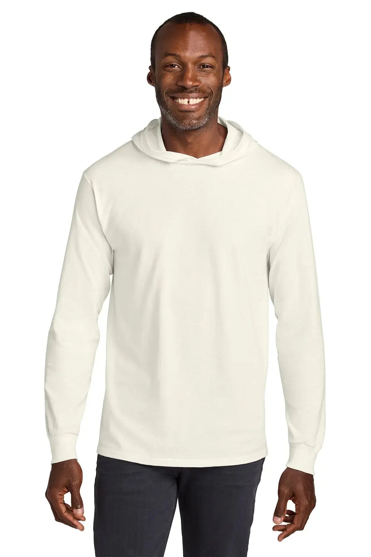 Jerzees Classics™ Unisex Cotton Long Sleeve Hooded T-Shirt #363LH Game Over Merch