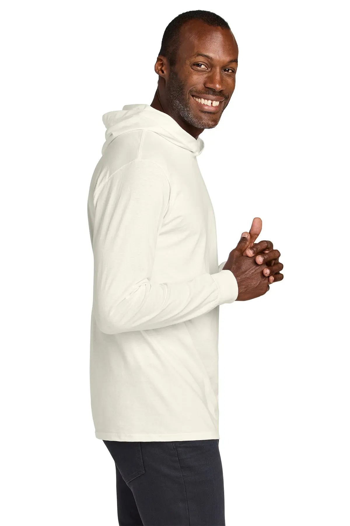 Jerzees Classics™ Unisex Cotton Long Sleeve Hooded T-Shirt #363LH