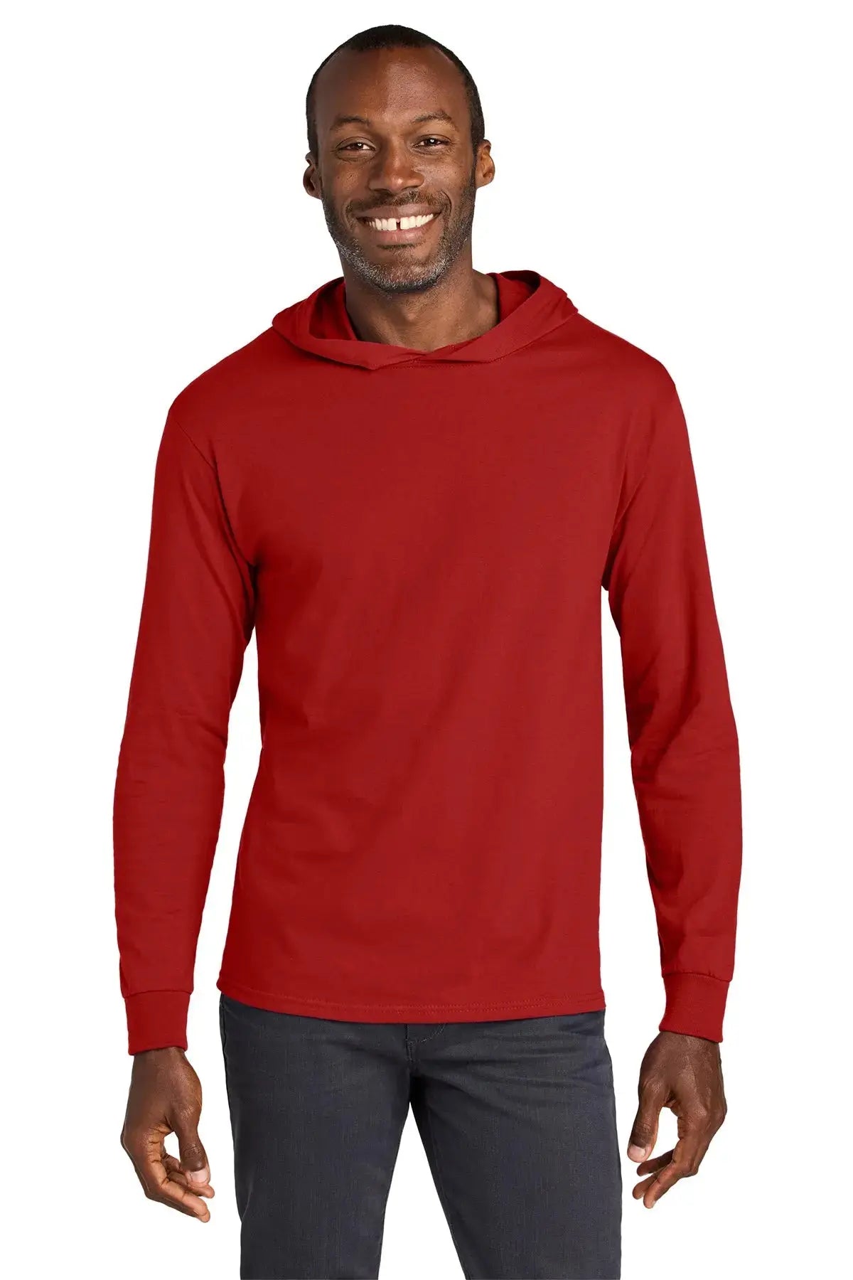 Jerzees Classics™ Unisex Cotton Long Sleeve Hooded T-Shirt #363LH Game Over Merch