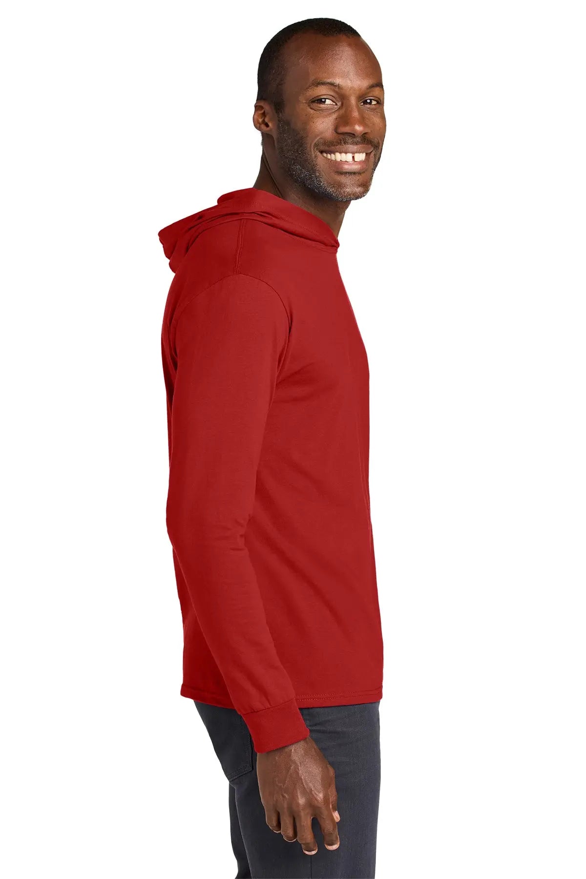 Jerzees Classics™ Unisex Cotton Long Sleeve Hooded T-Shirt #363LH