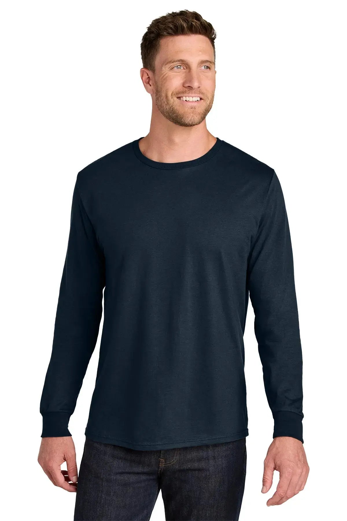Jerzees Ultimate™ Unisex Ring Spun Long Sleeve T-Shirt #IC46L Game Over Merch