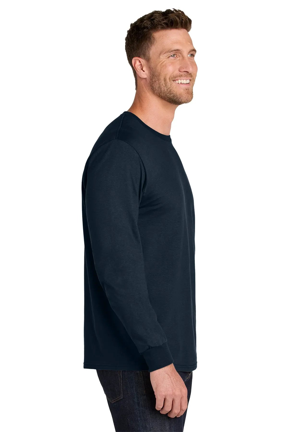 Jerzees Ultimate™ Unisex Ring Spun Long Sleeve T-Shirt #IC46L