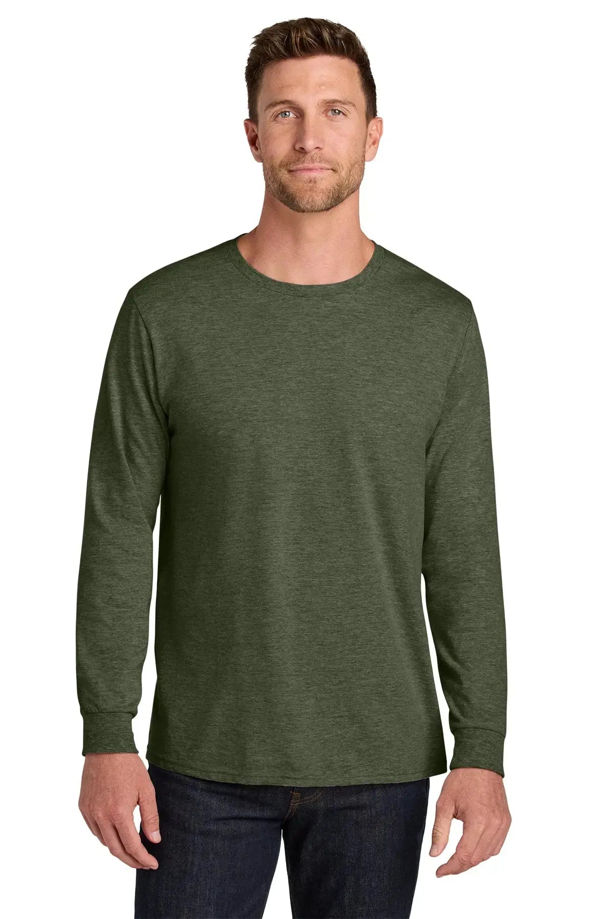 Jerzees Ultimate™ Unisex Ring Spun Long Sleeve T-Shirt #IC46L Game Over Merch