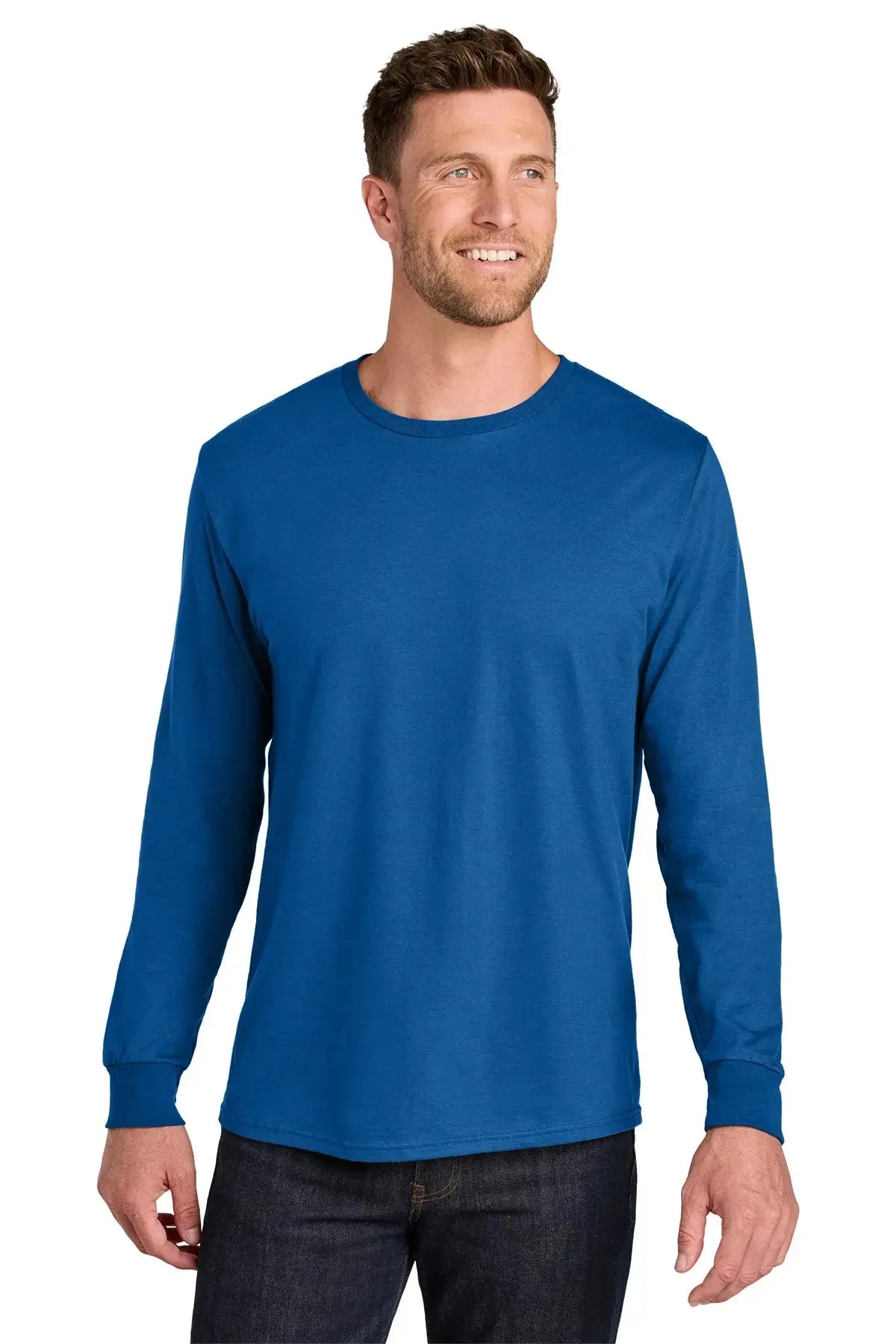 Jerzees Ultimate™ Unisex Ring Spun Long Sleeve T-Shirt #IC46L Game Over Merch