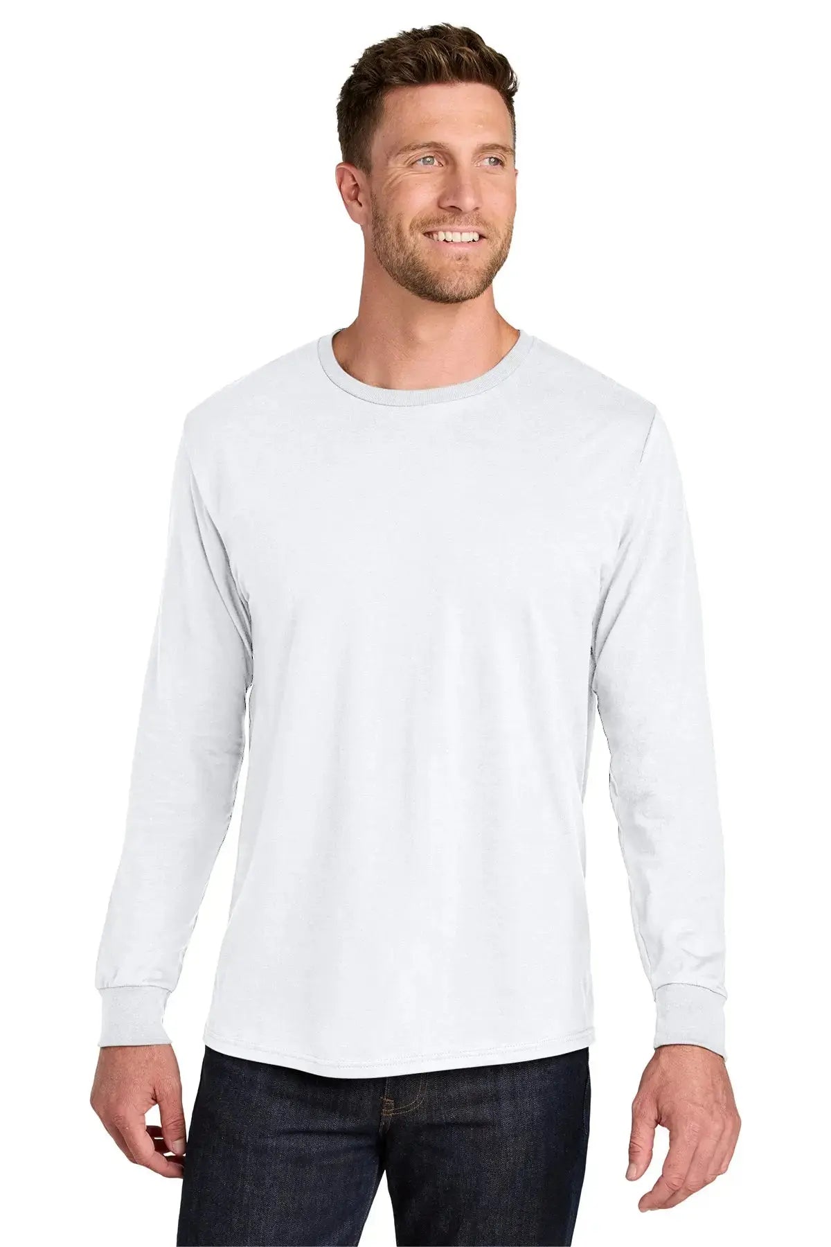 Jerzees Ultimate™ Unisex Ring Spun Long Sleeve T-Shirt #IC46L Game Over Merch