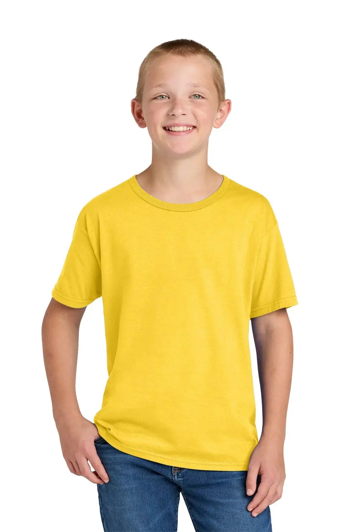 Jerzees Ultimate™ Youth Ring Spun T-Shirt #IC46B Game Over Merch