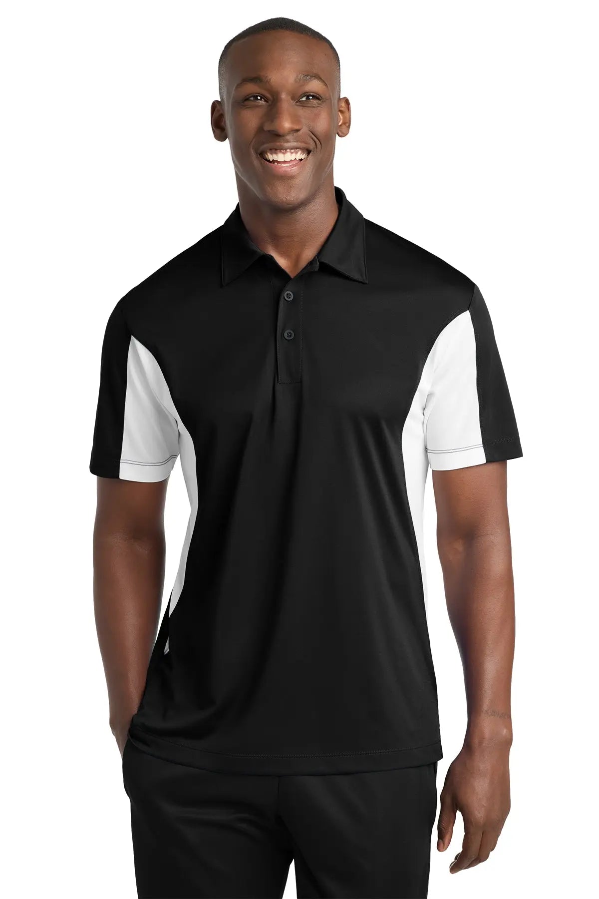 Sport-Tek® Tall Side Blocked Micropique Sport-Wick® Polo #TST655Game Over Merch