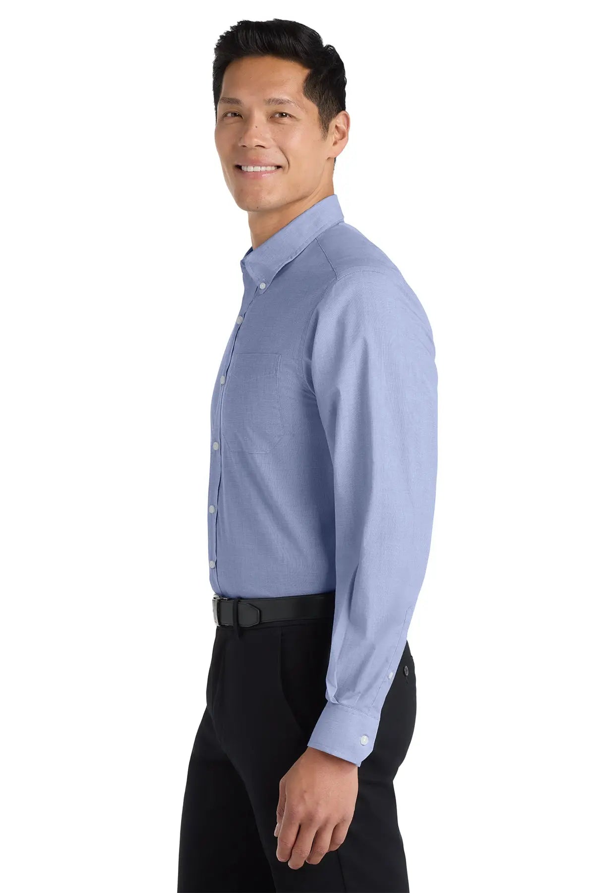 Port Authority® Tall Crosshatch Easy Care Shirt #TLS640