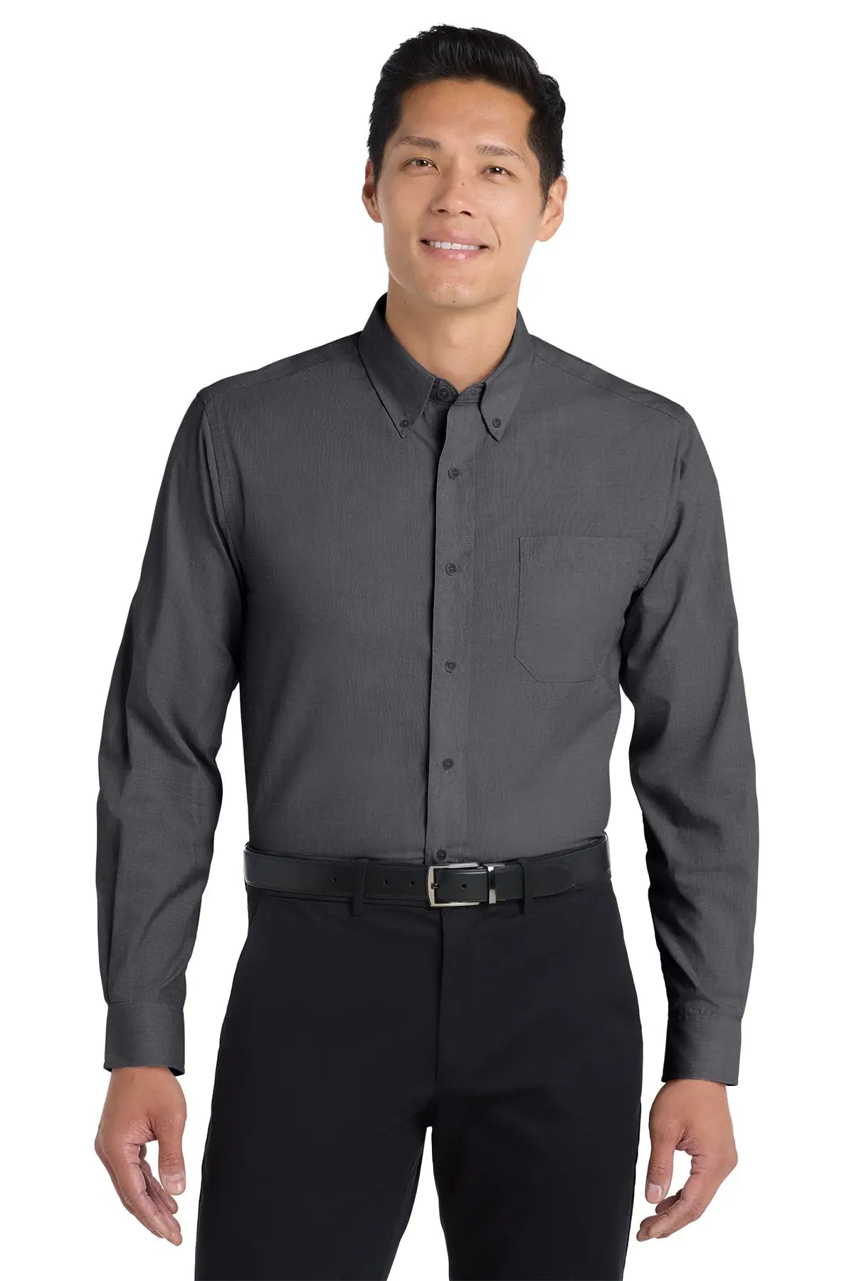 Port Authority® Tall Crosshatch Easy Care Shirt #TLS640