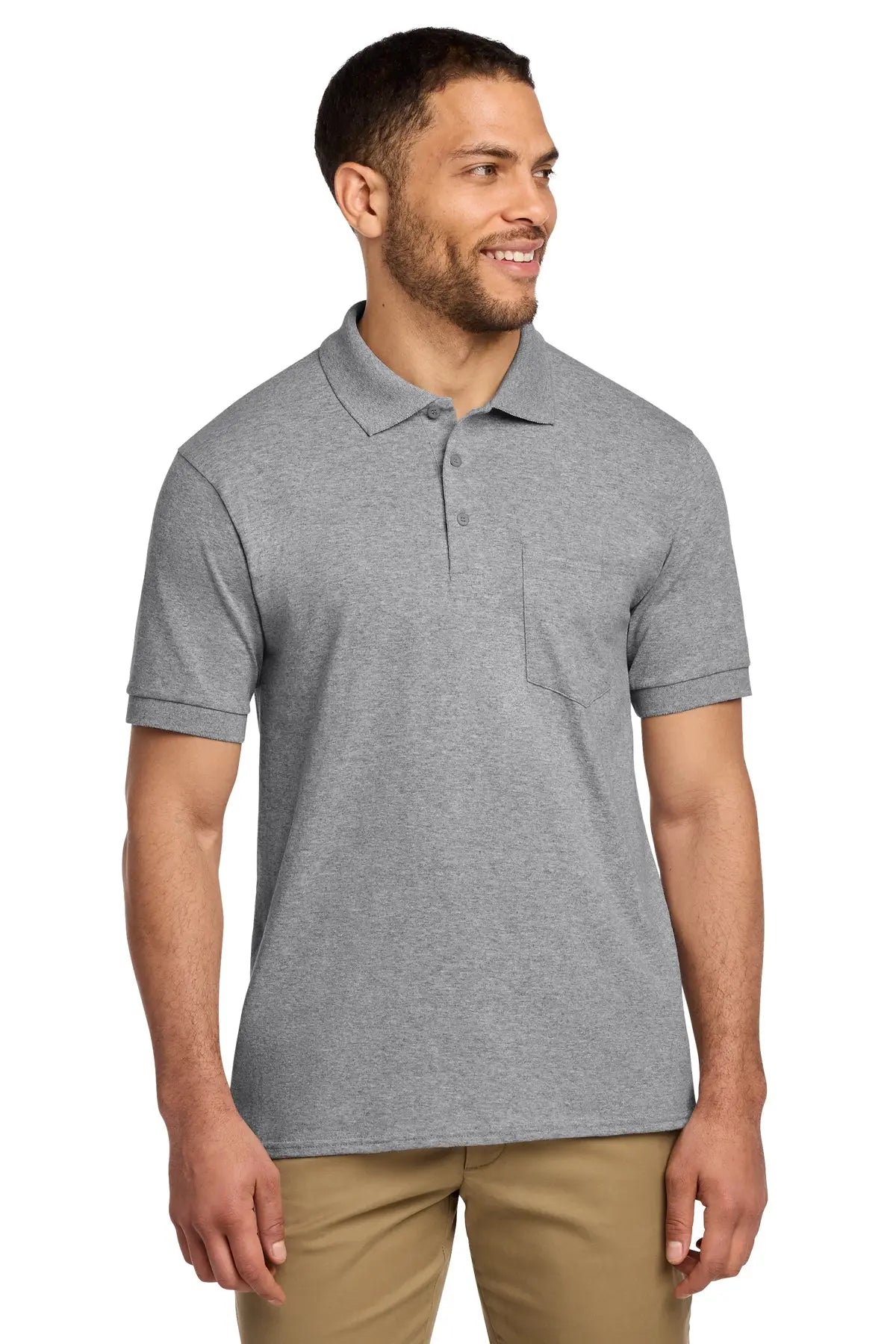 Port & Co™ Core Blend Jersey Knit Pocket Polo #KP55PGame Over Merch