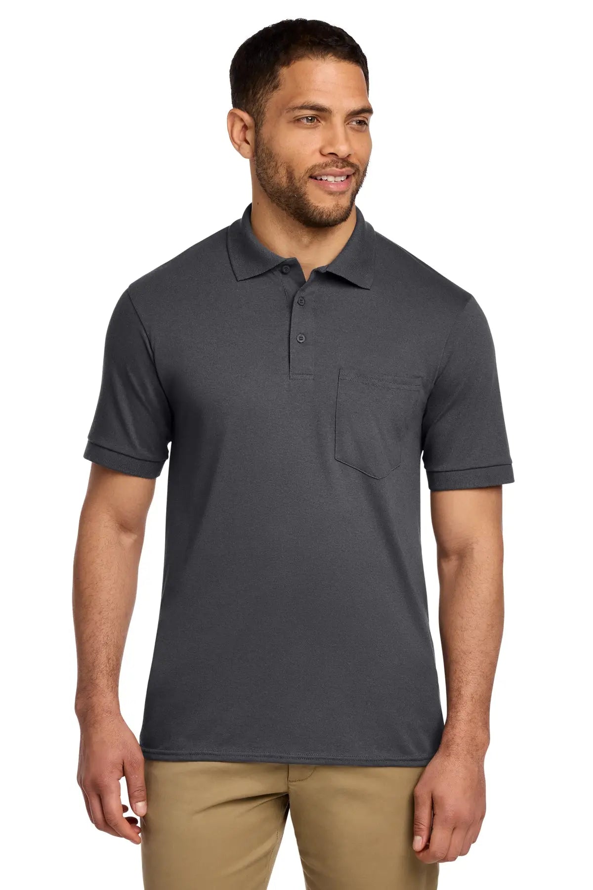 Port & Co™ Core Blend Jersey Knit Pocket Polo #KP55PGame Over Merch