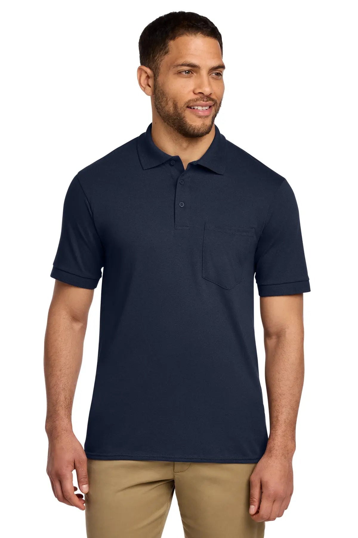 Port & Co™ Core Blend Jersey Knit Pocket Polo #KP55PGame Over Merch