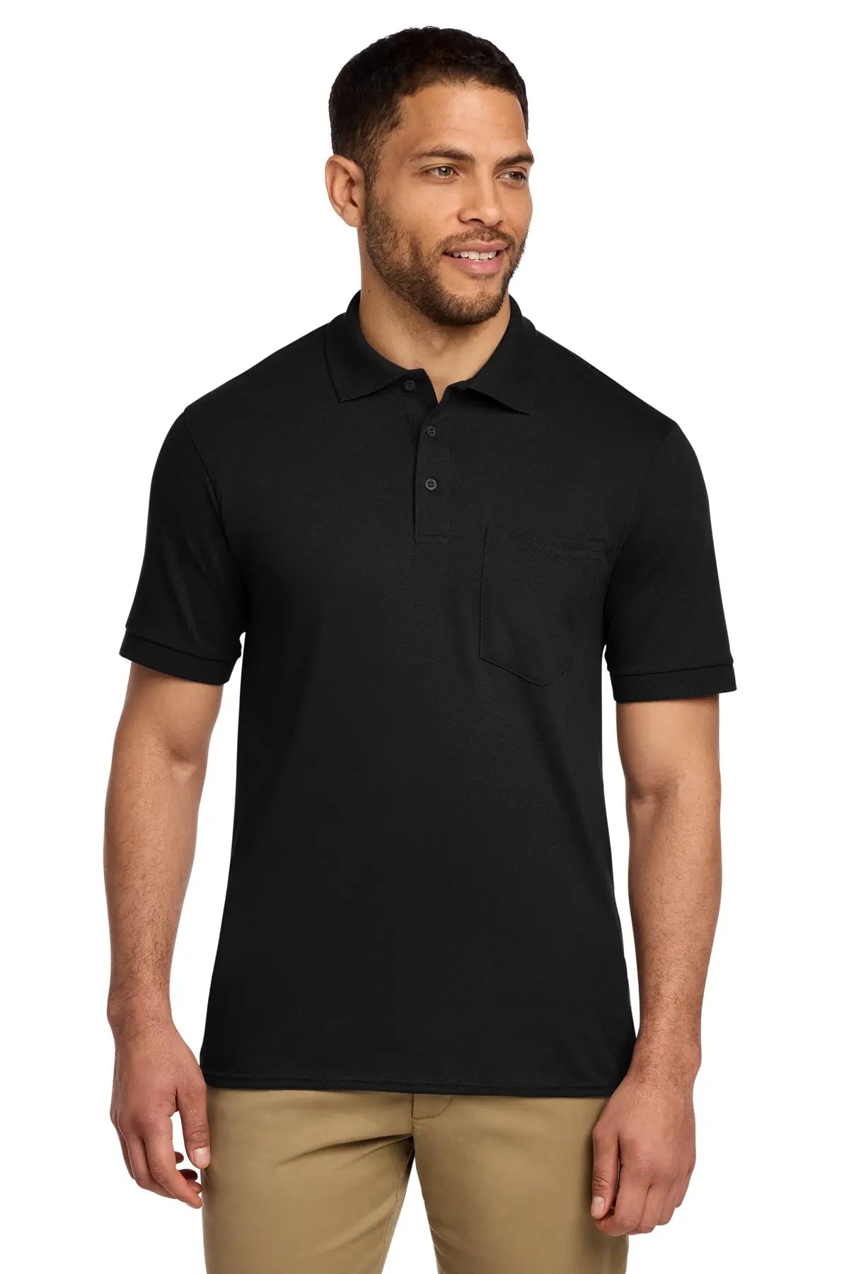 Port & Co™ Core Blend Jersey Knit Pocket Polo #KP55PGame Over Merch