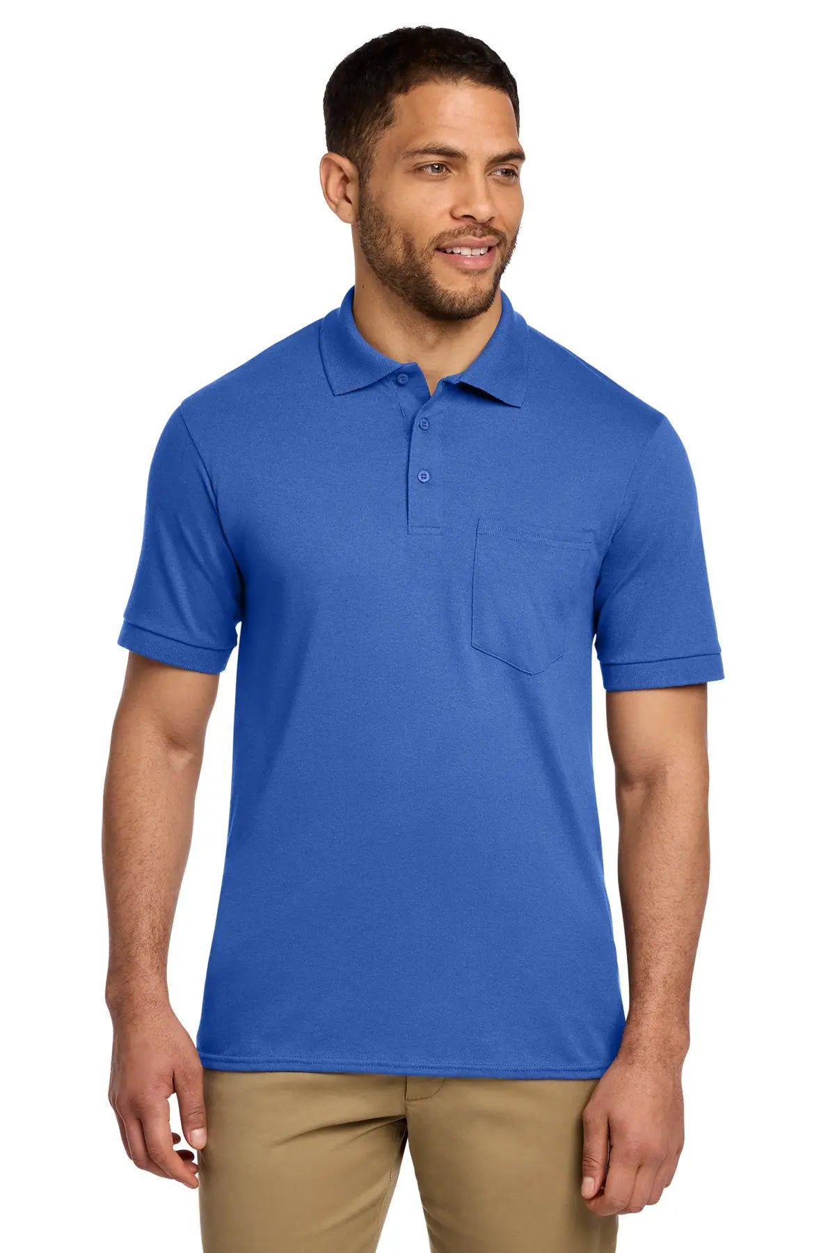 Port & Co™ Core Blend Jersey Knit Pocket Polo #KP55PGame Over Merch