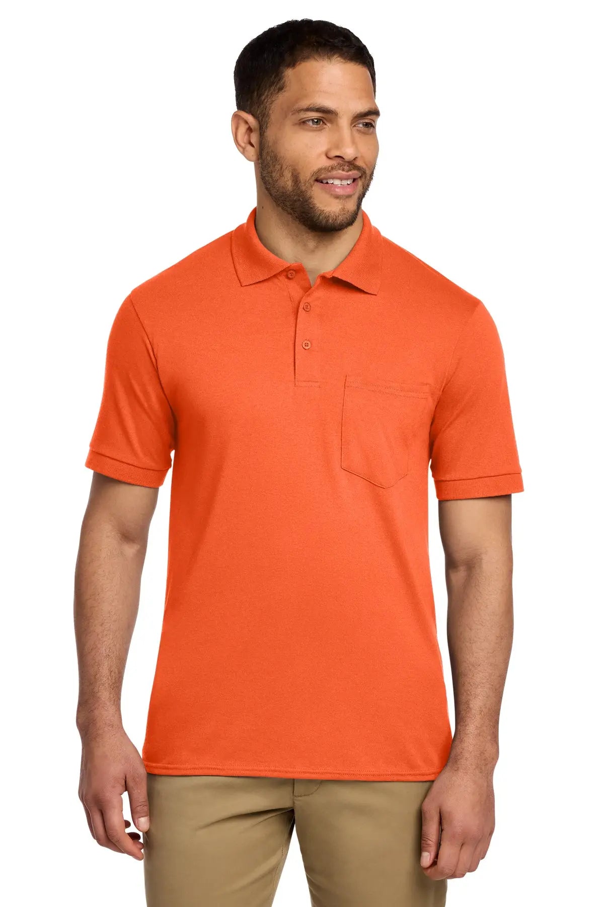 Port & Co™ Core Blend Jersey Knit Pocket Polo #KP55PGame Over Merch