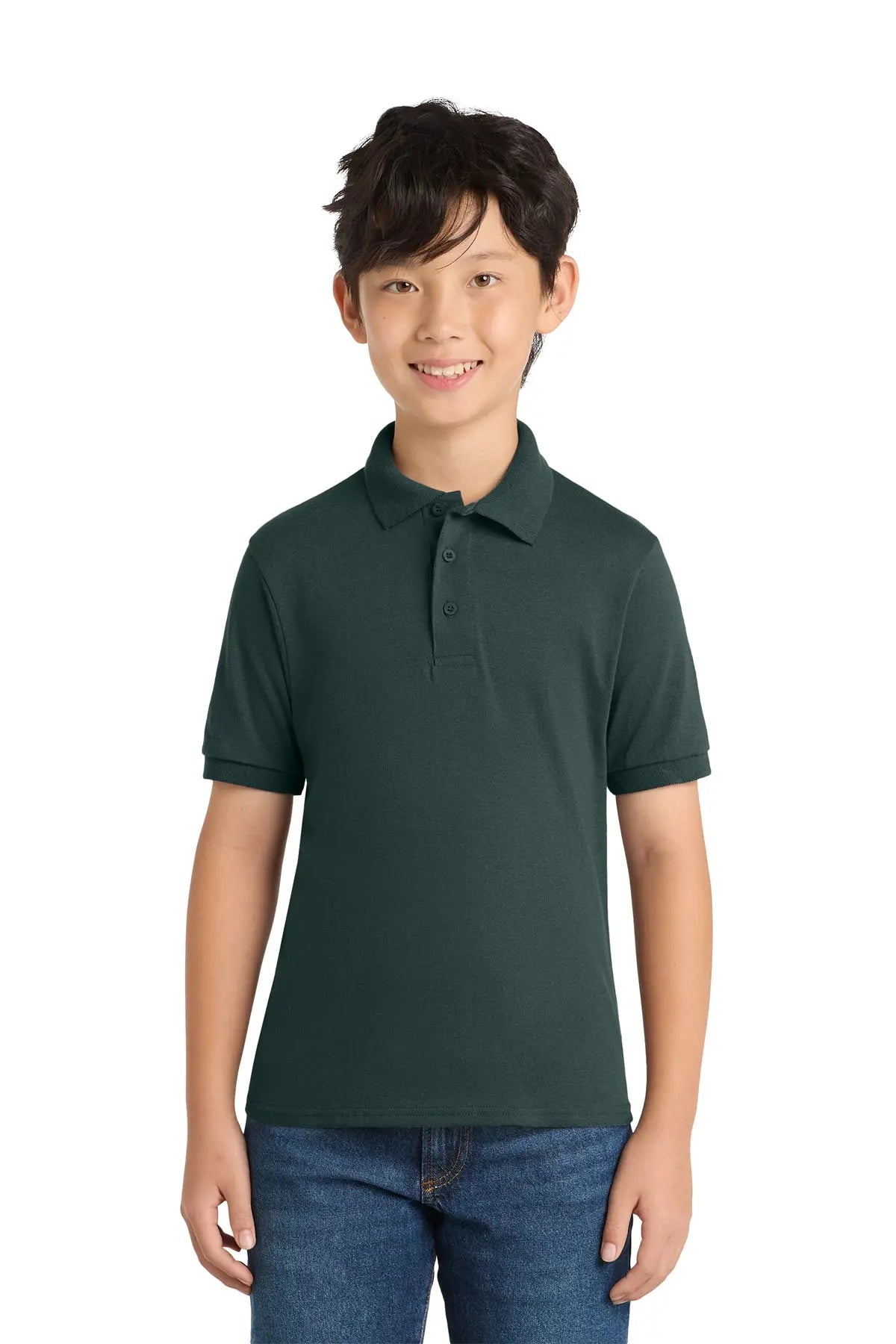 Port & Co™ Youth Core Blend Jersey Knit Polo #KP55YGame Over Merch