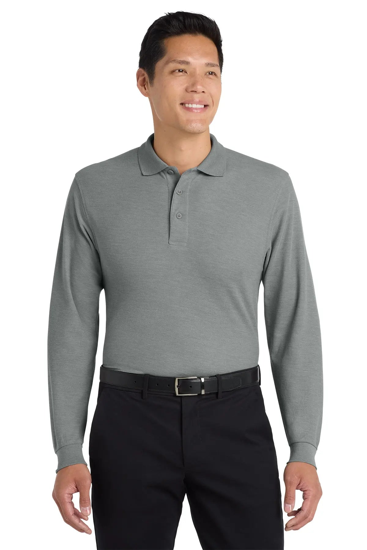 Port Authority® Tall Silk Touch™ Long Sleeve Polo #TLK500LSGame Over Merch