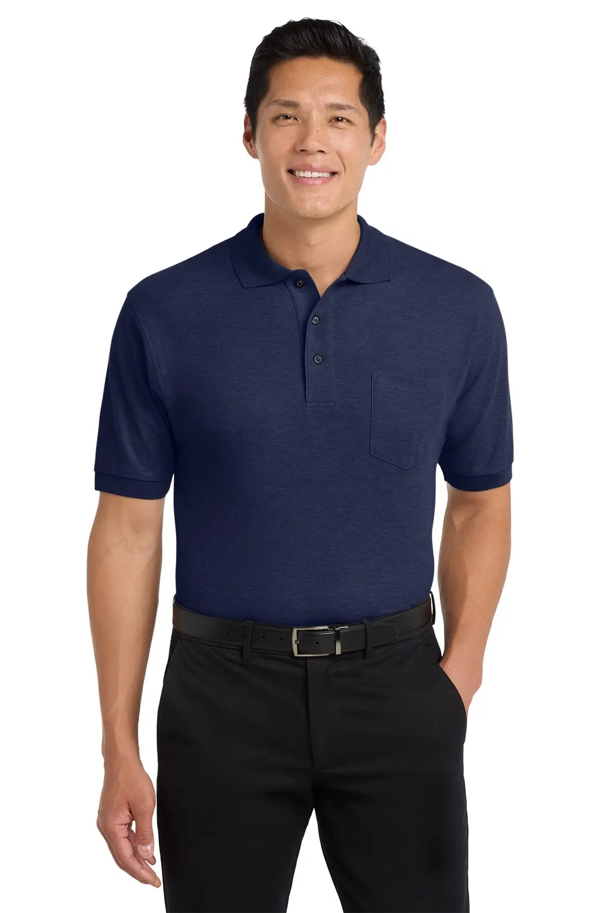 Port Authority® Tall Silk Touch™ Polo with Pocket #TLK500PGame Over Merch