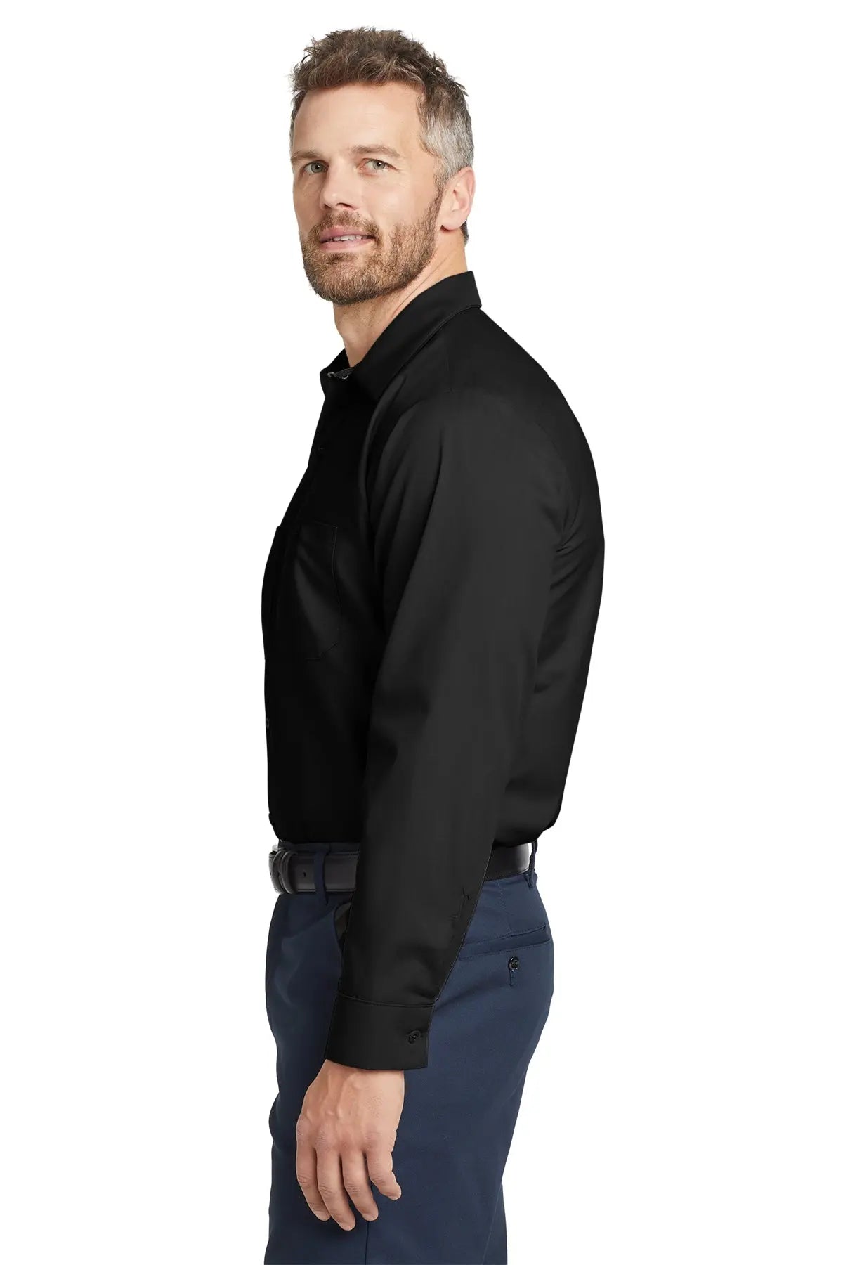 Red Kap® Long Size, Long Sleeve Industrial Work Shirt #SP14LONG
