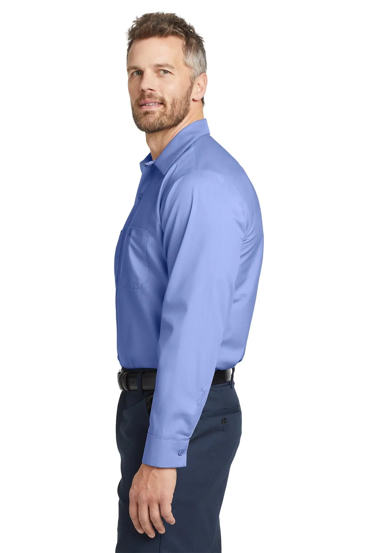 Red Kap® Long Size, Long Sleeve Industrial Work Shirt #SP14LONG