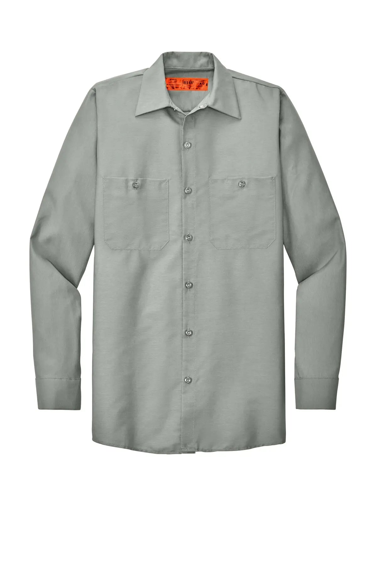 Red Kap® Long Size, Long Sleeve Industrial Work Shirt #SP14LONG
