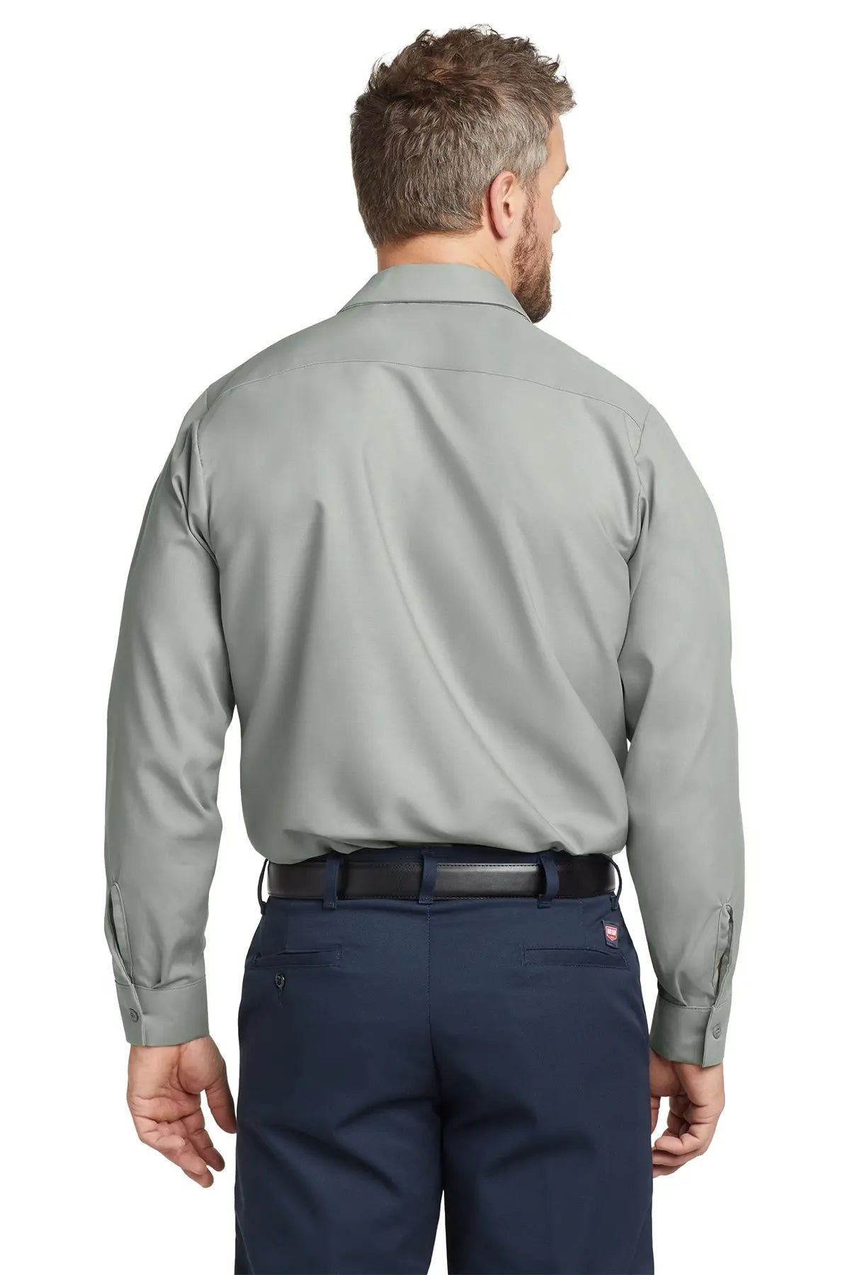 Red Kap® Long Size, Long Sleeve Industrial Work Shirt #SP14LONG