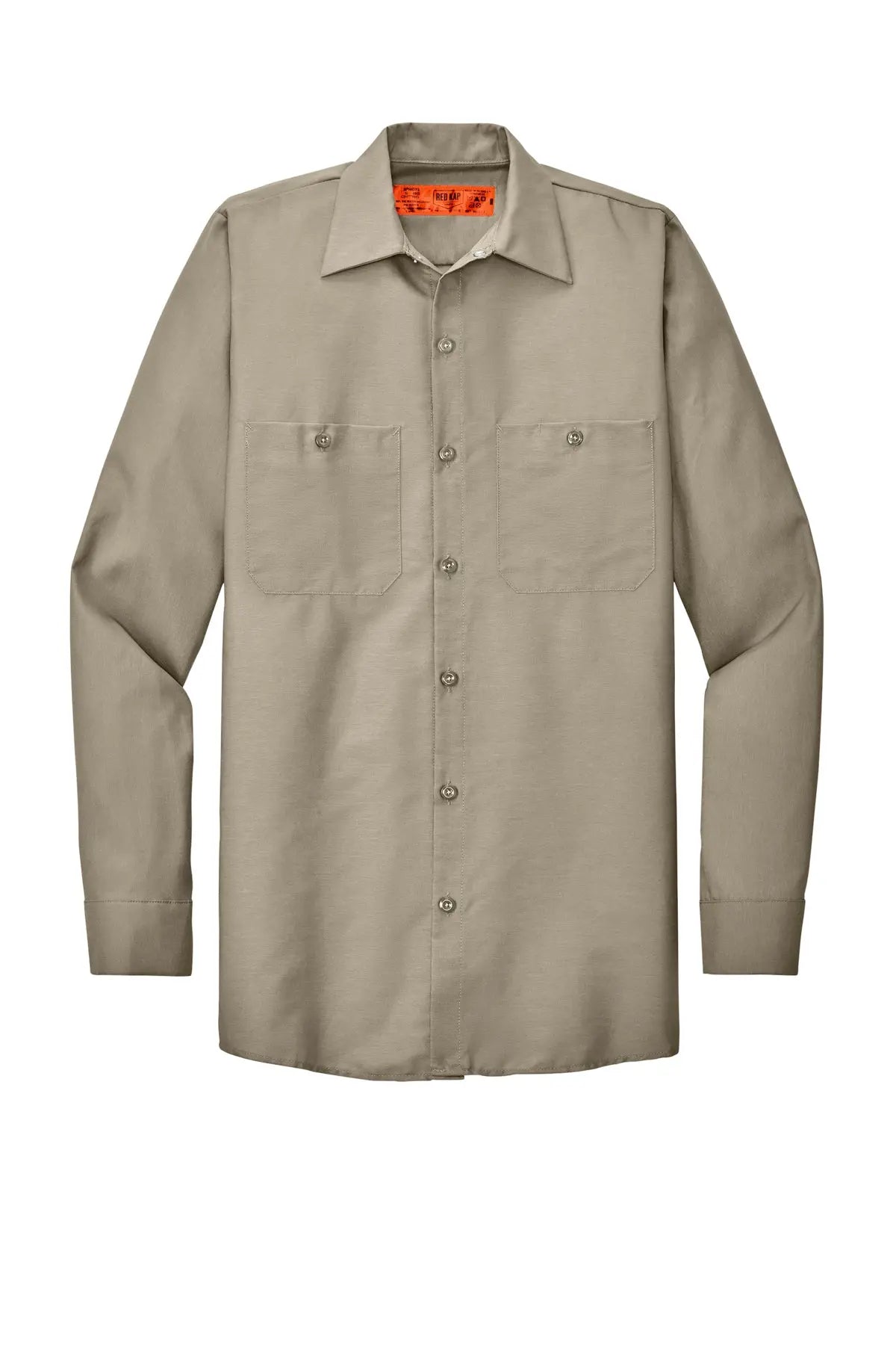 Red Kap® Long Size, Long Sleeve Industrial Work Shirt #SP14LONG