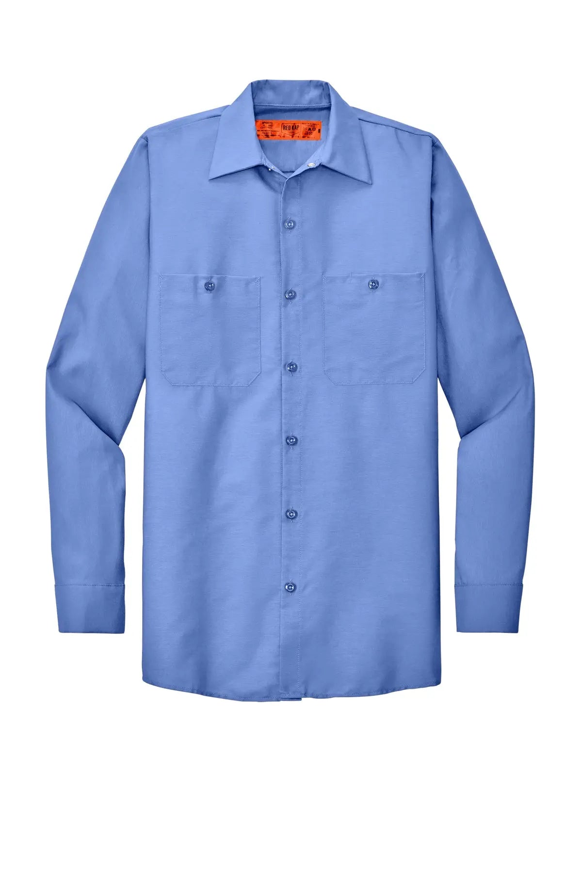 Red Kap® Long Size, Long Sleeve Industrial Work Shirt #SP14LONG
