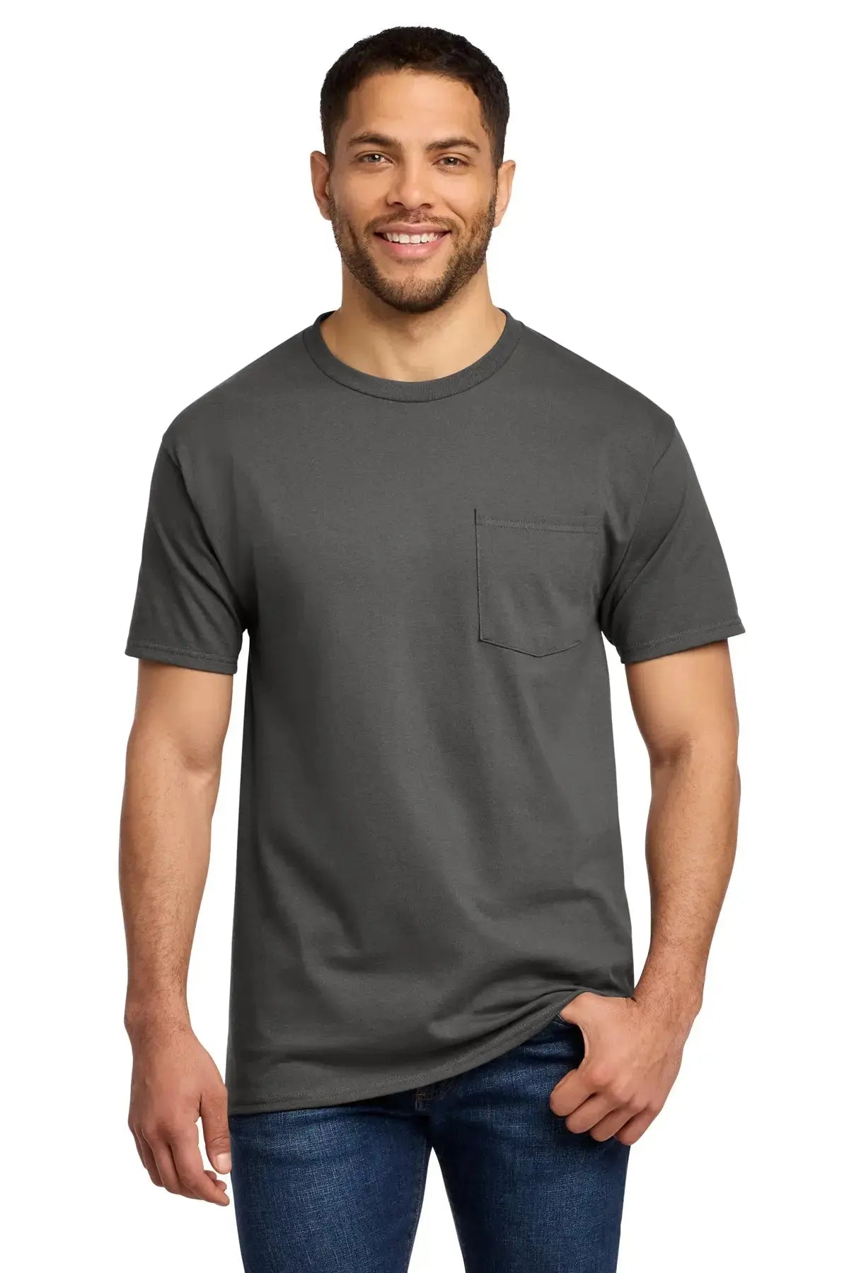Port & Co™ Tall Essential Pocket Tee #PC61PT Game Over Merch
