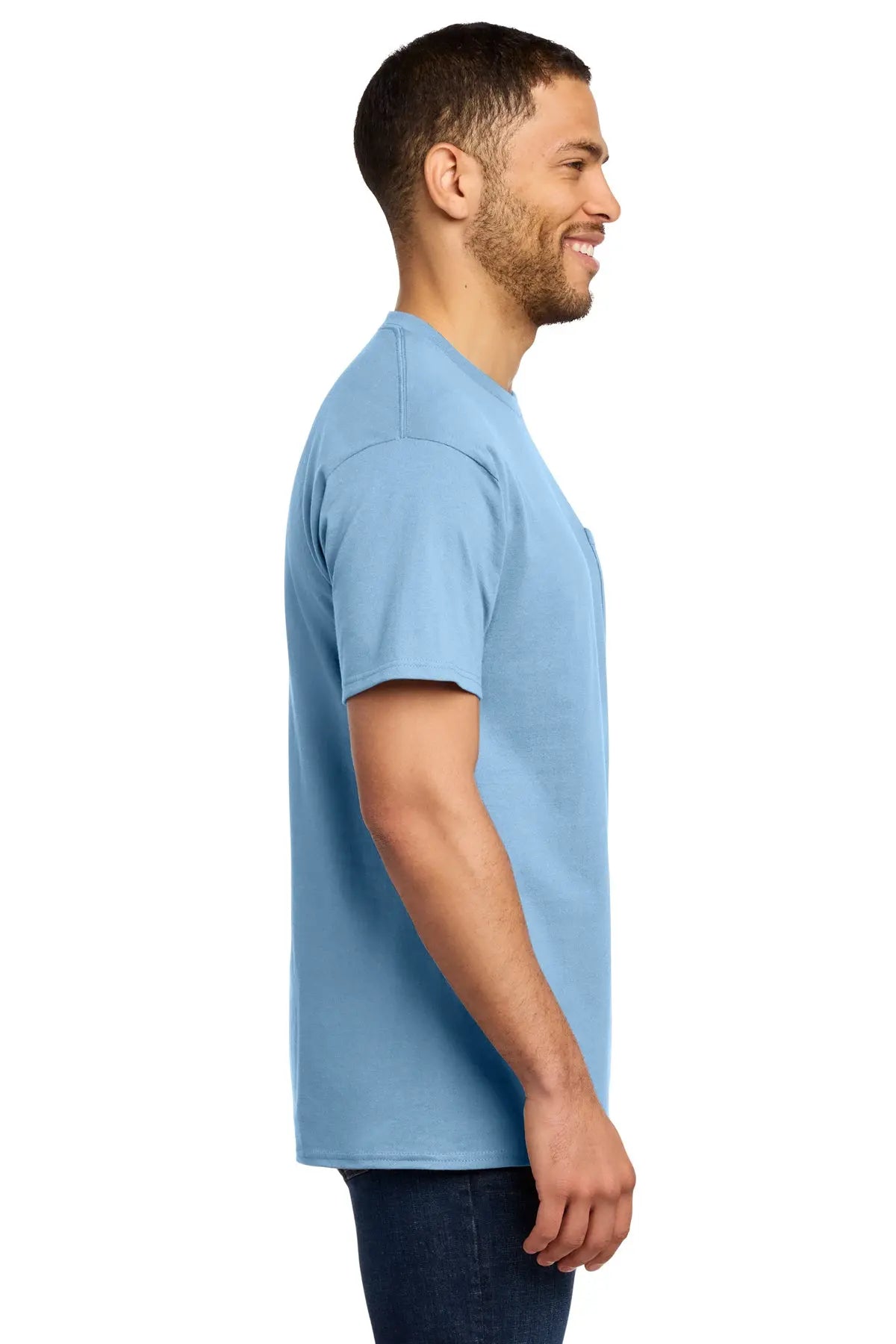 Port & Co™ Tall Essential Pocket Tee #PC61PT