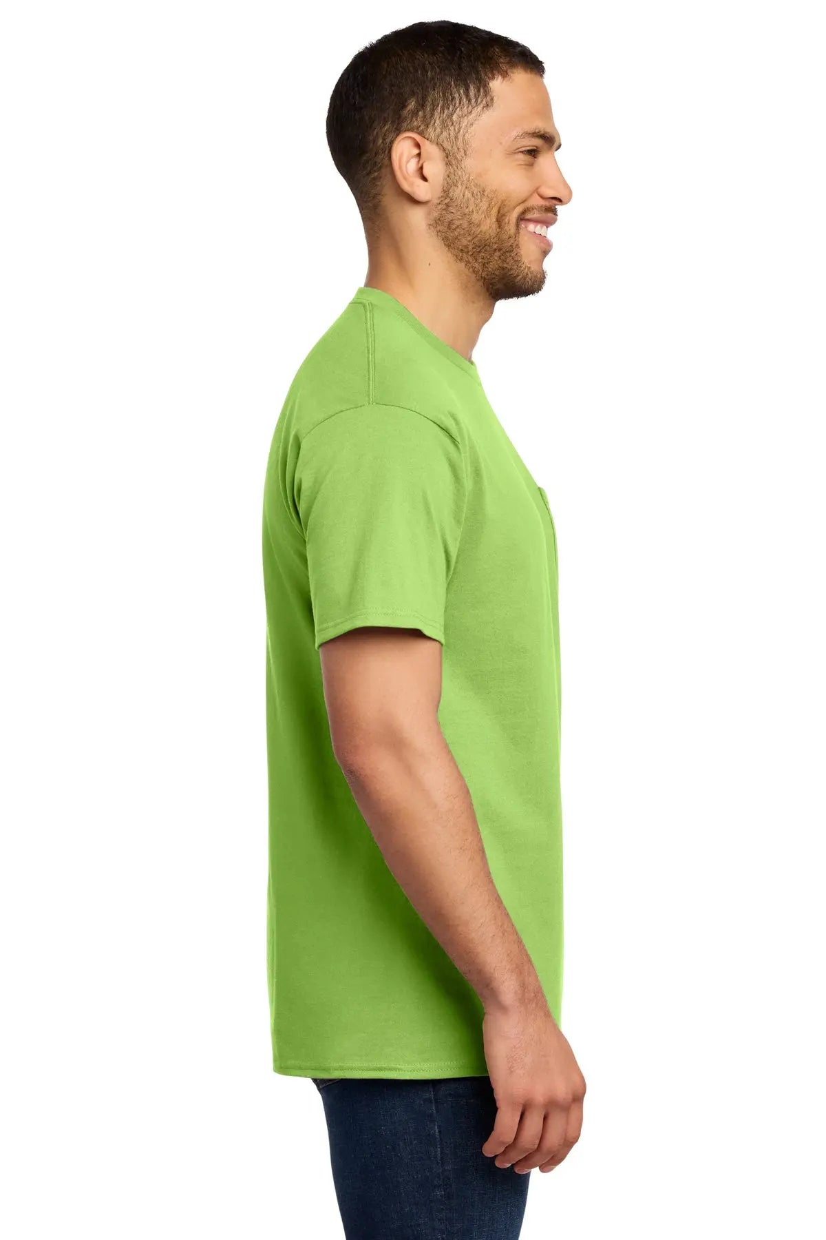 Port & Co™ Tall Essential Pocket Tee #PC61PT