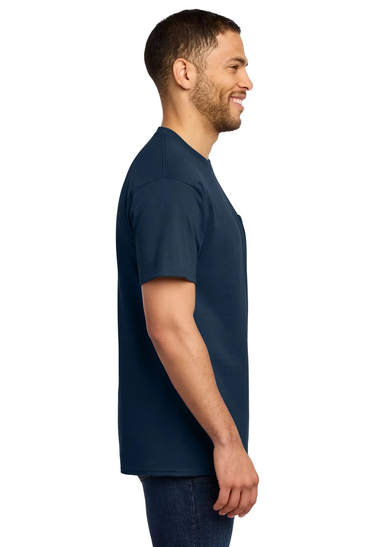 Port & Co™ Tall Essential Pocket Tee #PC61PT