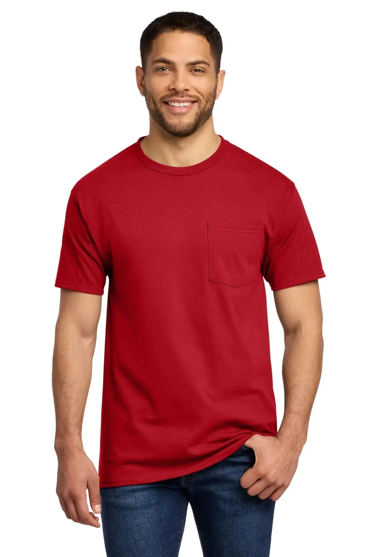 Port & Co™ Tall Essential Pocket Tee #PC61PT Game Over Merch
