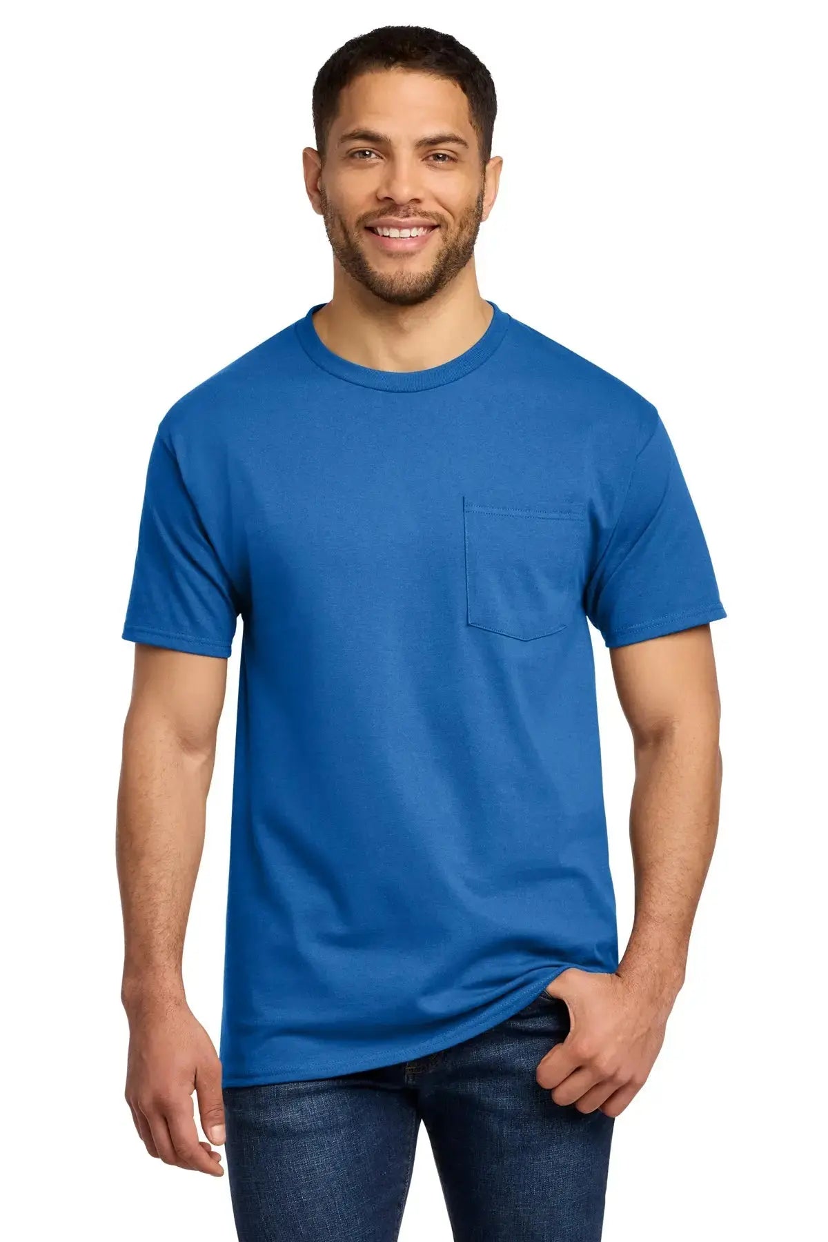 Port & Co™ Tall Essential Pocket Tee #PC61PT Game Over Merch