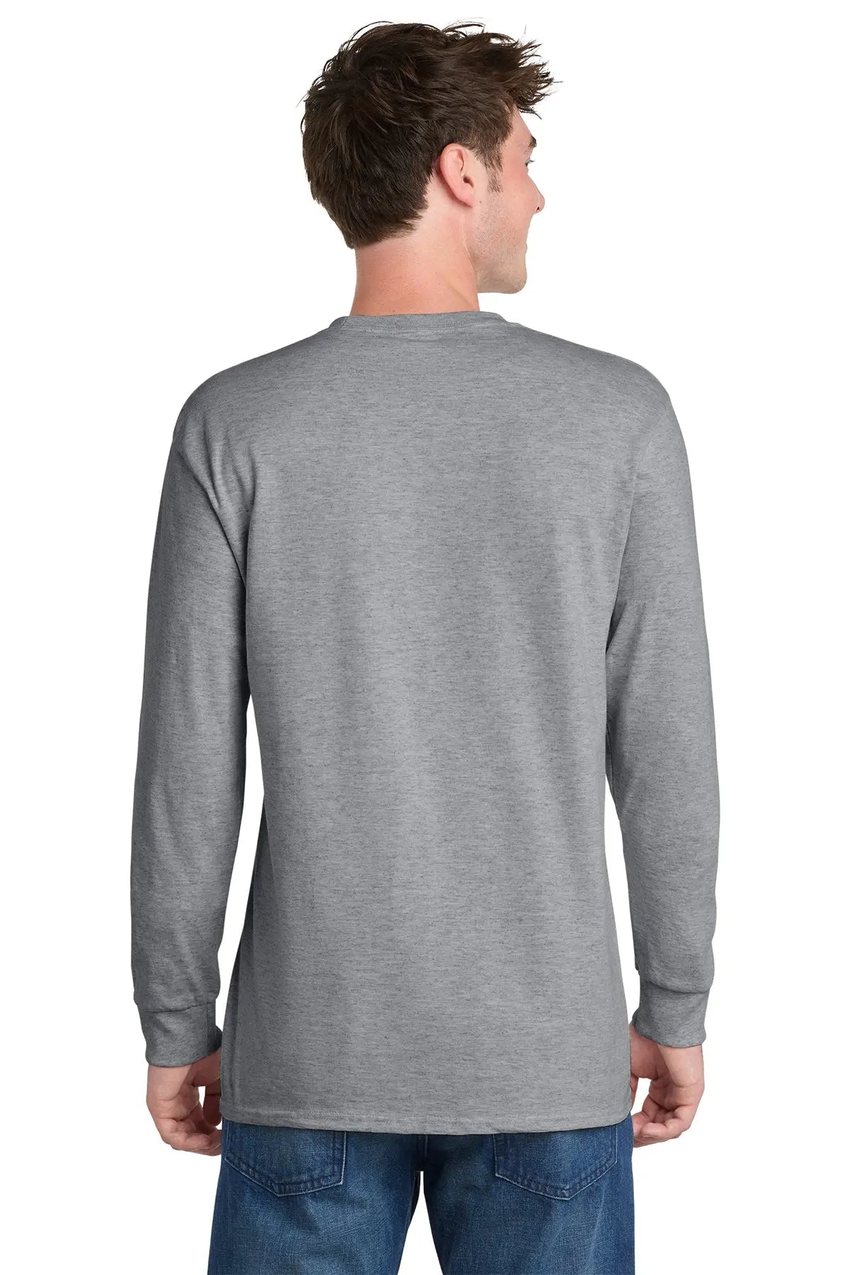 Port & Co™ Tall Long Sleeve Essential Tee #PC61LST