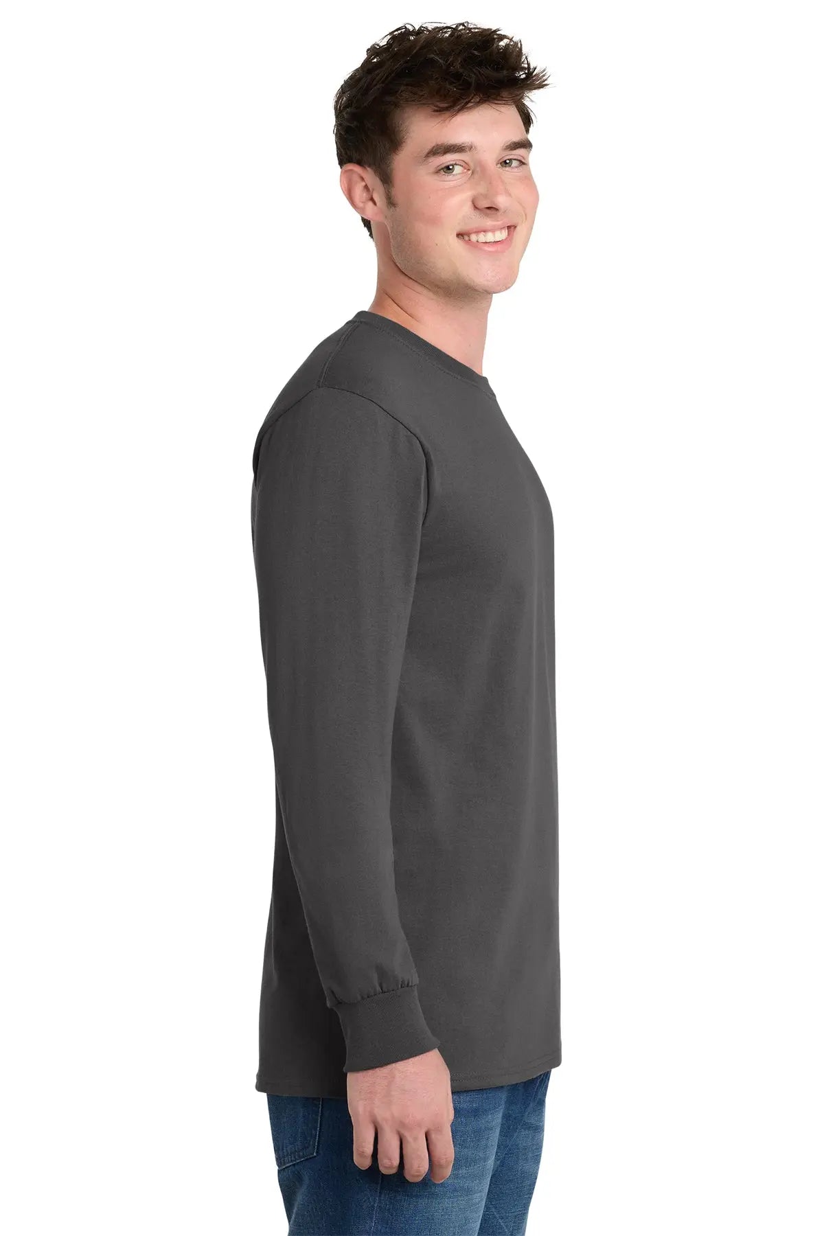 Port & Co™ Tall Long Sleeve Essential Tee #PC61LST
