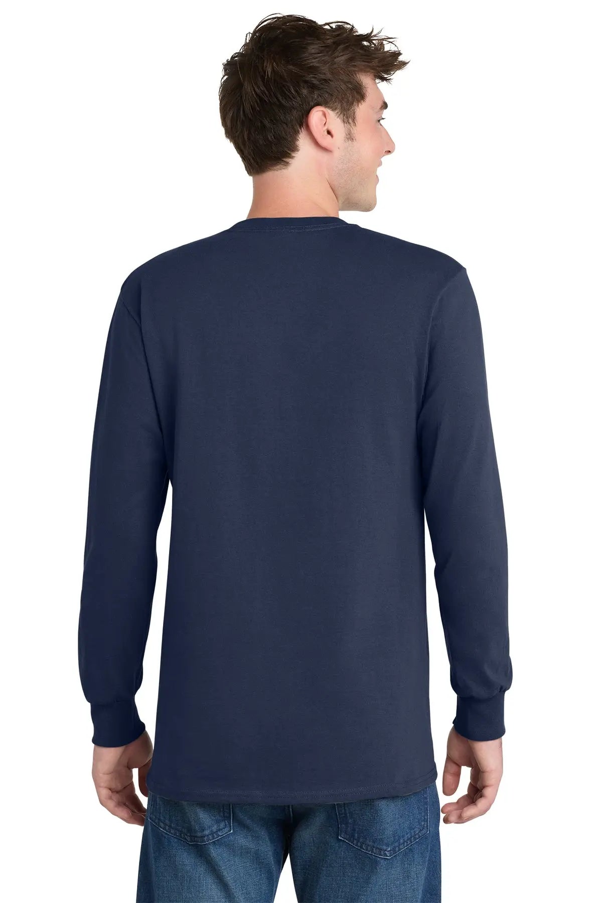 Port & Co™ Tall Long Sleeve Essential Tee #PC61LST