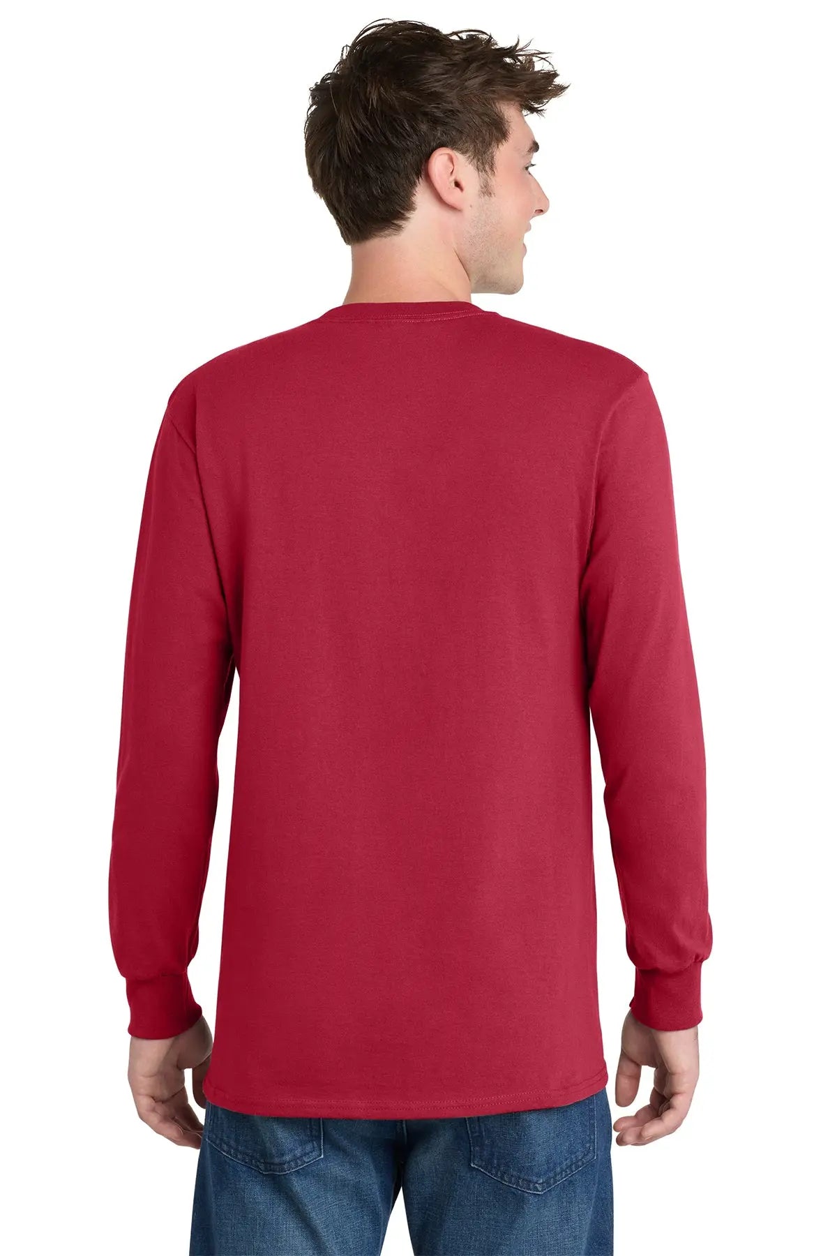 Port & Co™ Tall Long Sleeve Essential Tee #PC61LST