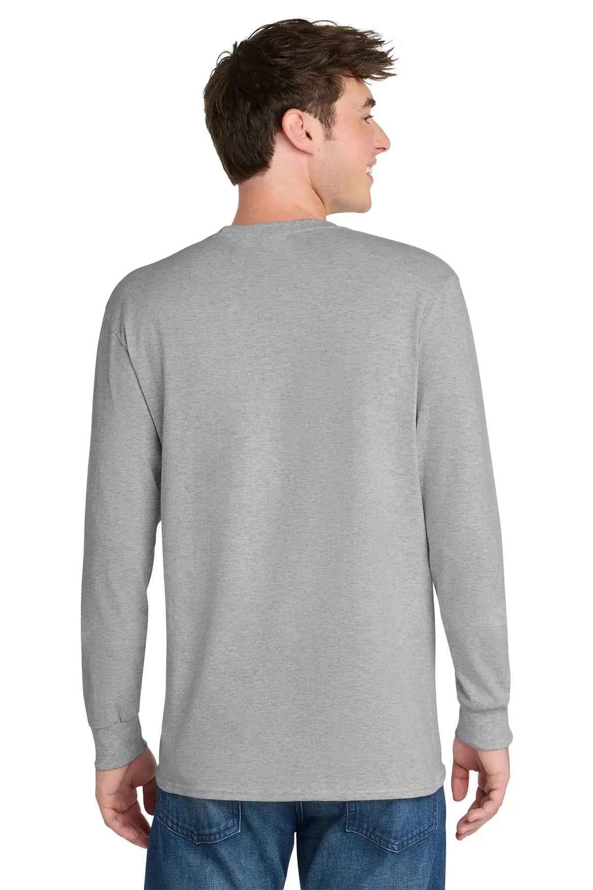 Port & Co™ Tall Long Sleeve Core Blend Tee #PC55LST Game Over Merch