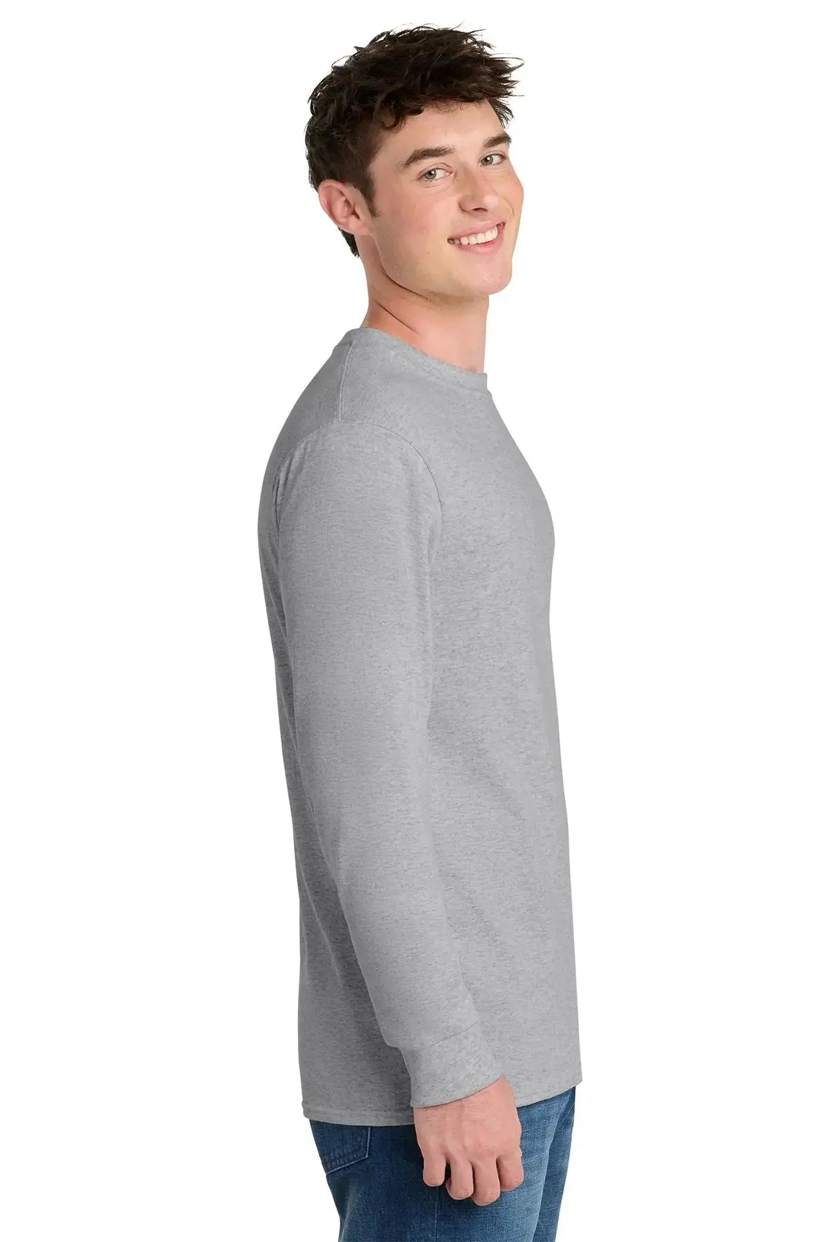 Port & Co™ Tall Long Sleeve Core Blend Tee #PC55LST Game Over Merch
