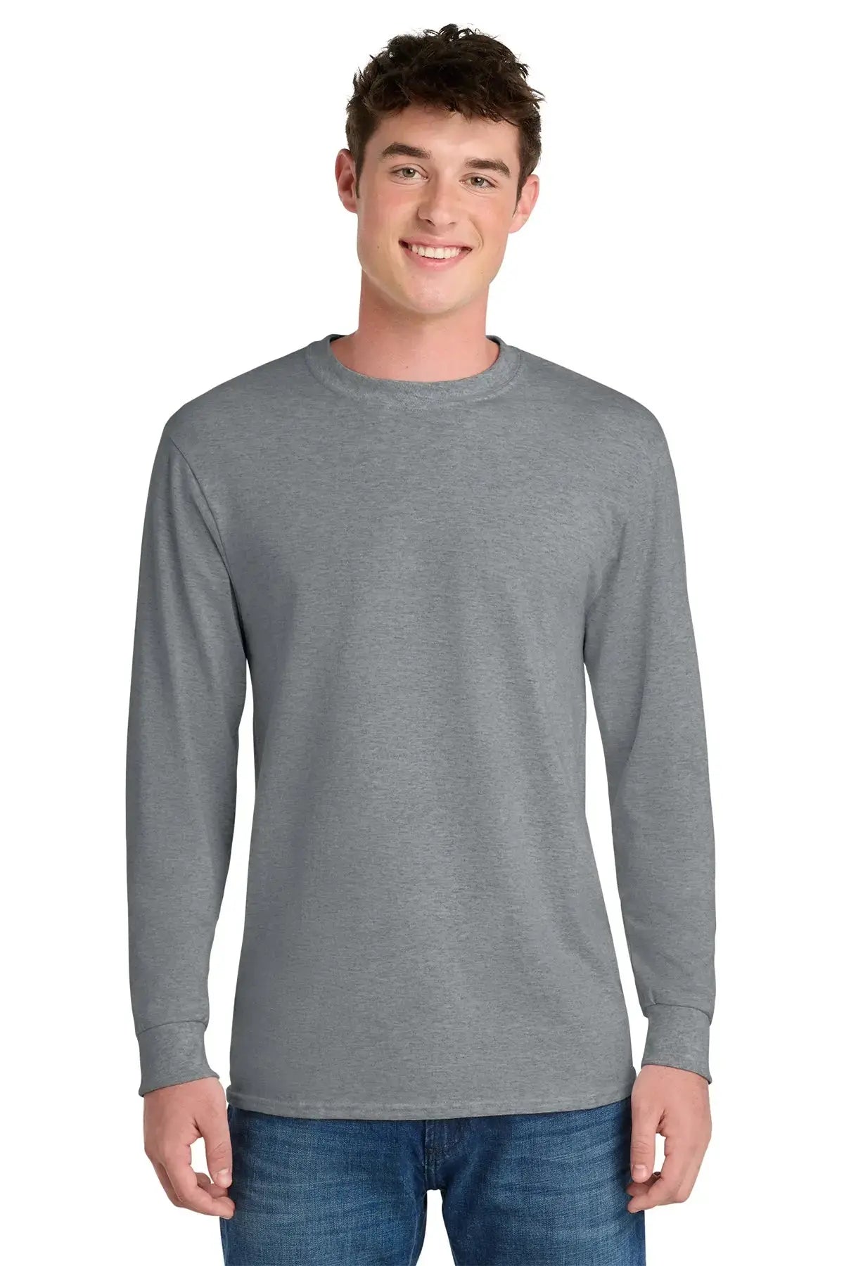 Port & Co™ Tall Long Sleeve Core Blend Tee #PC55LST Game Over Merch