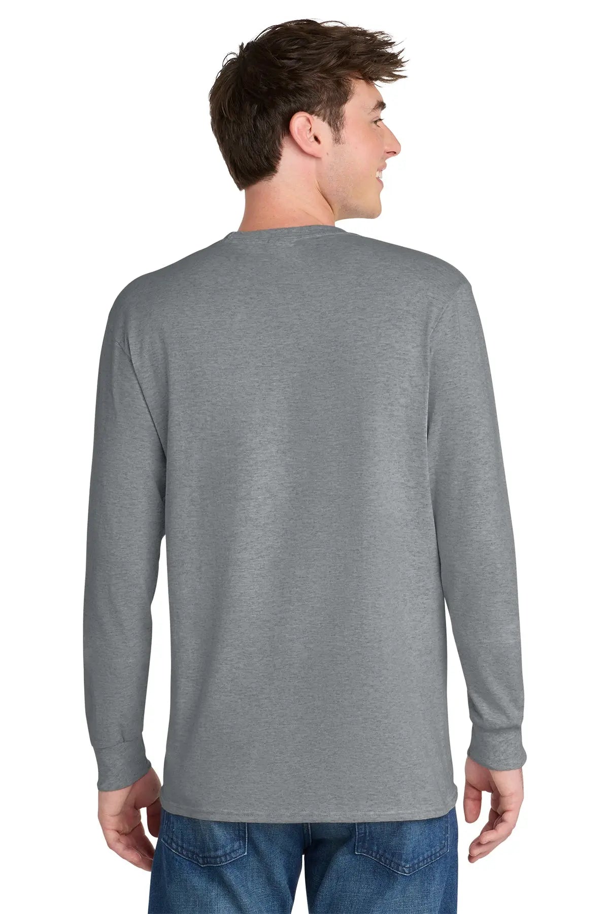 Port & Co™ Tall Long Sleeve Core Blend Tee #PC55LST