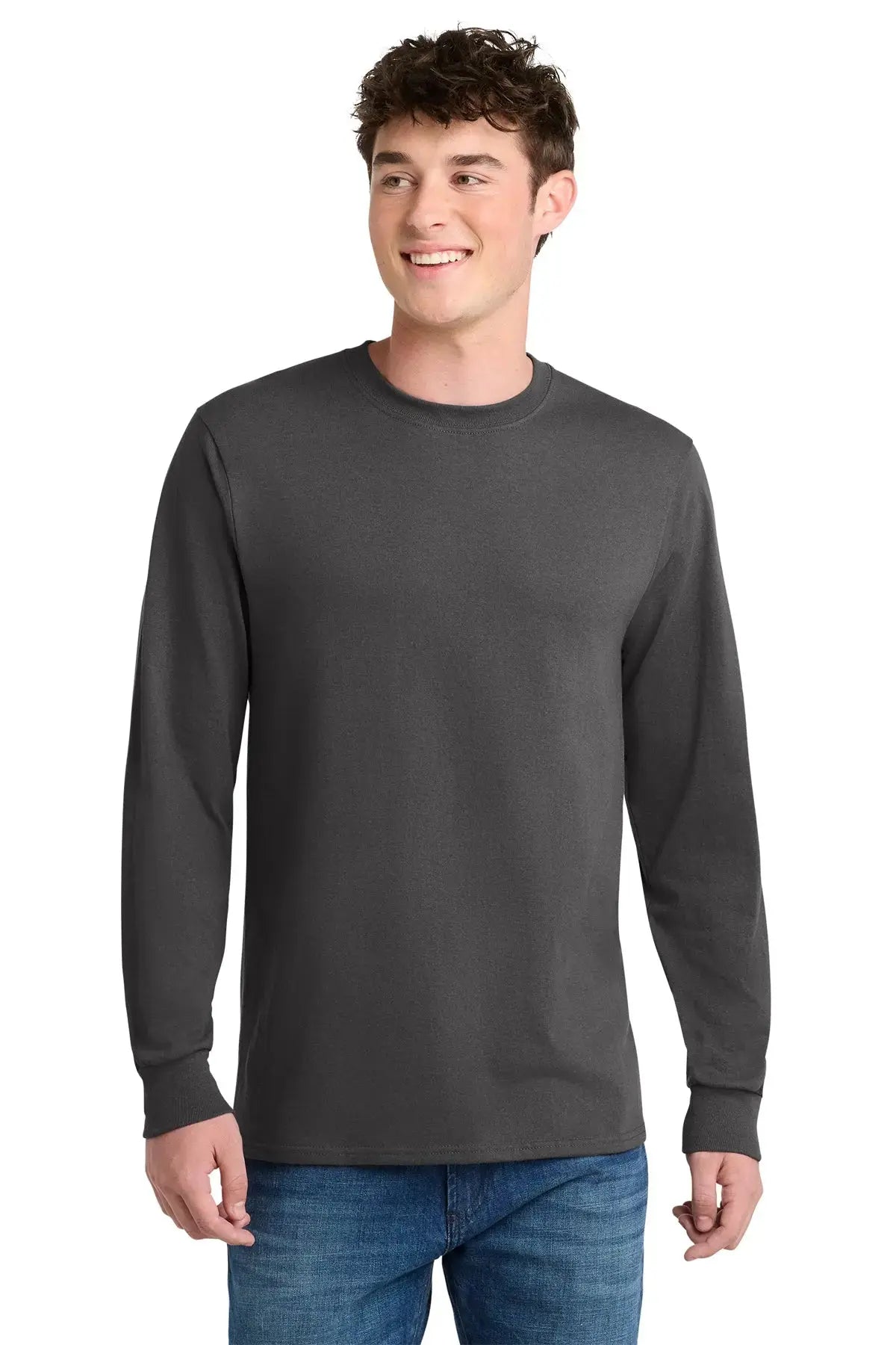 Port & Co™ Tall Long Sleeve Core Blend Tee #PC55LST Game Over Merch