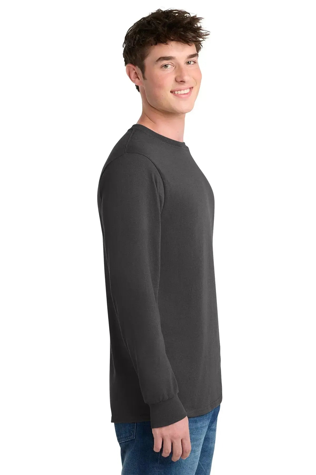 Port & Co™ Tall Long Sleeve Core Blend Tee #PC55LST Game Over Merch