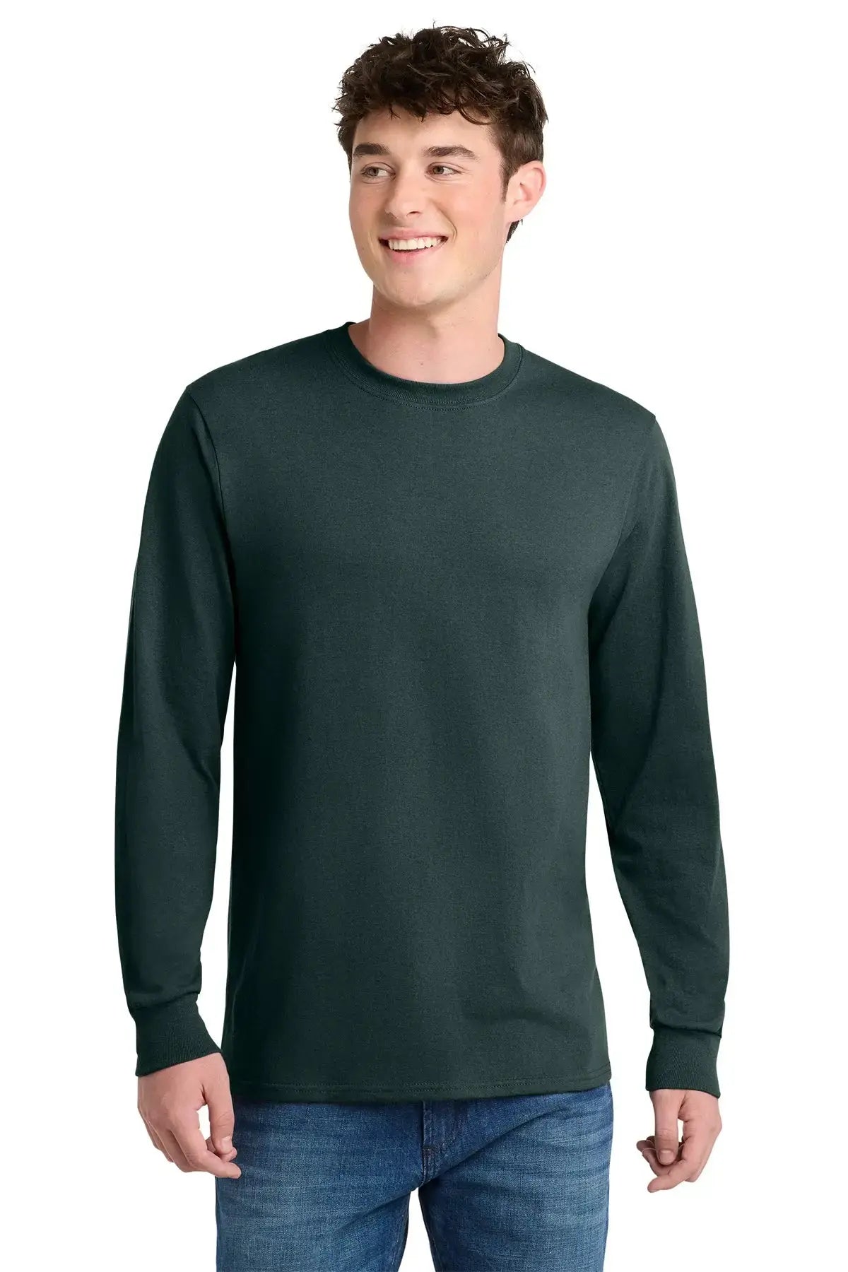 Port & Co™ Tall Long Sleeve Core Blend Tee #PC55LST Game Over Merch