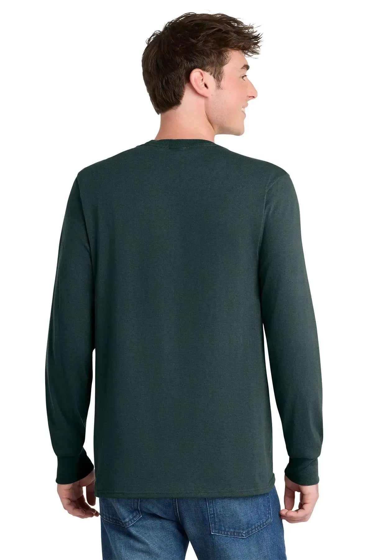 Port & Co™ Tall Long Sleeve Core Blend Tee #PC55LST Game Over Merch