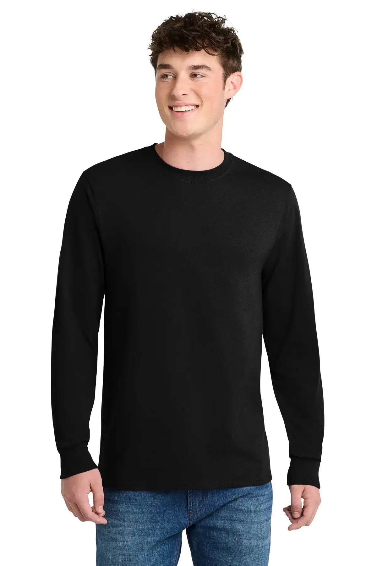 Port & Co™ Tall Long Sleeve Core Blend Tee #PC55LST Game Over Merch