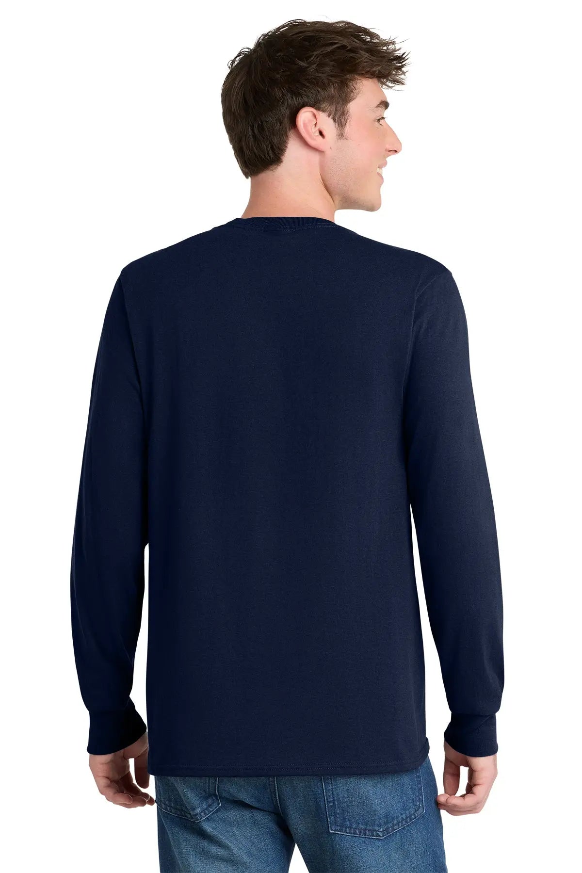 Port & Co™ Tall Long Sleeve Core Blend Tee #PC55LST